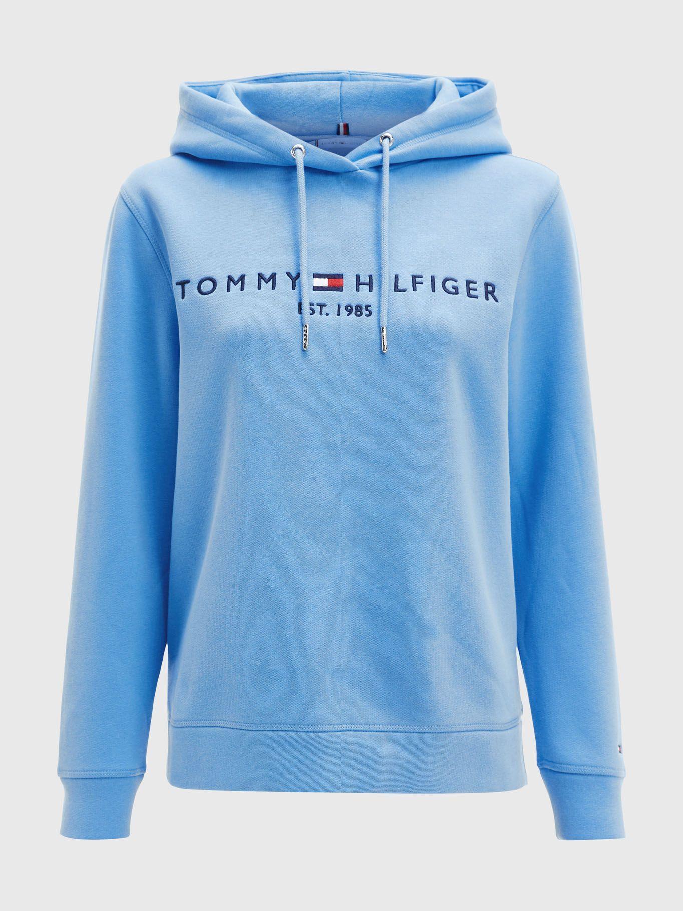Polerón Hoodie Essential Celeste Tommy Hilfiger M23-4