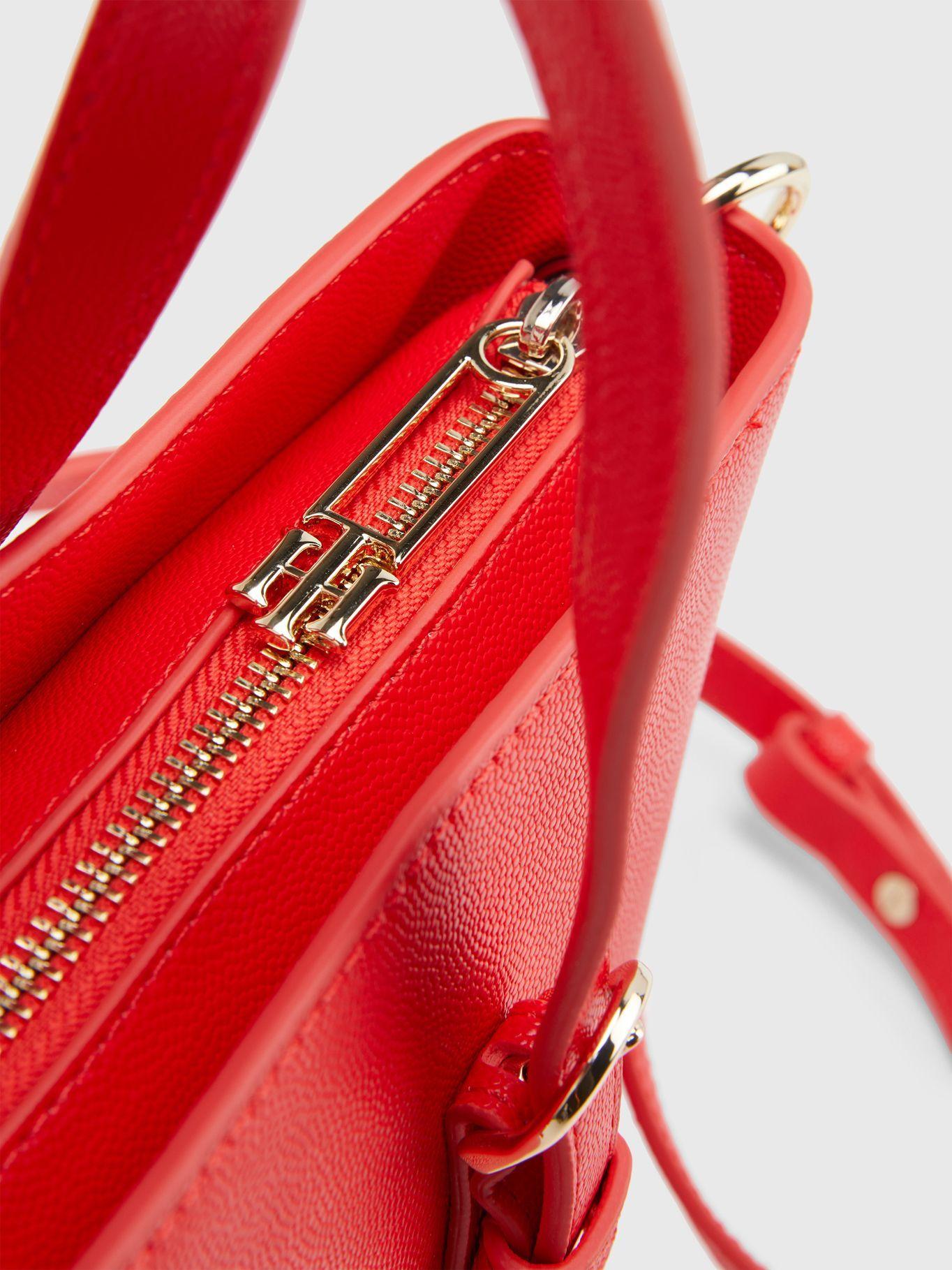 Bolso Tote Small Monogram Rojo Tommy Hilfiger-2