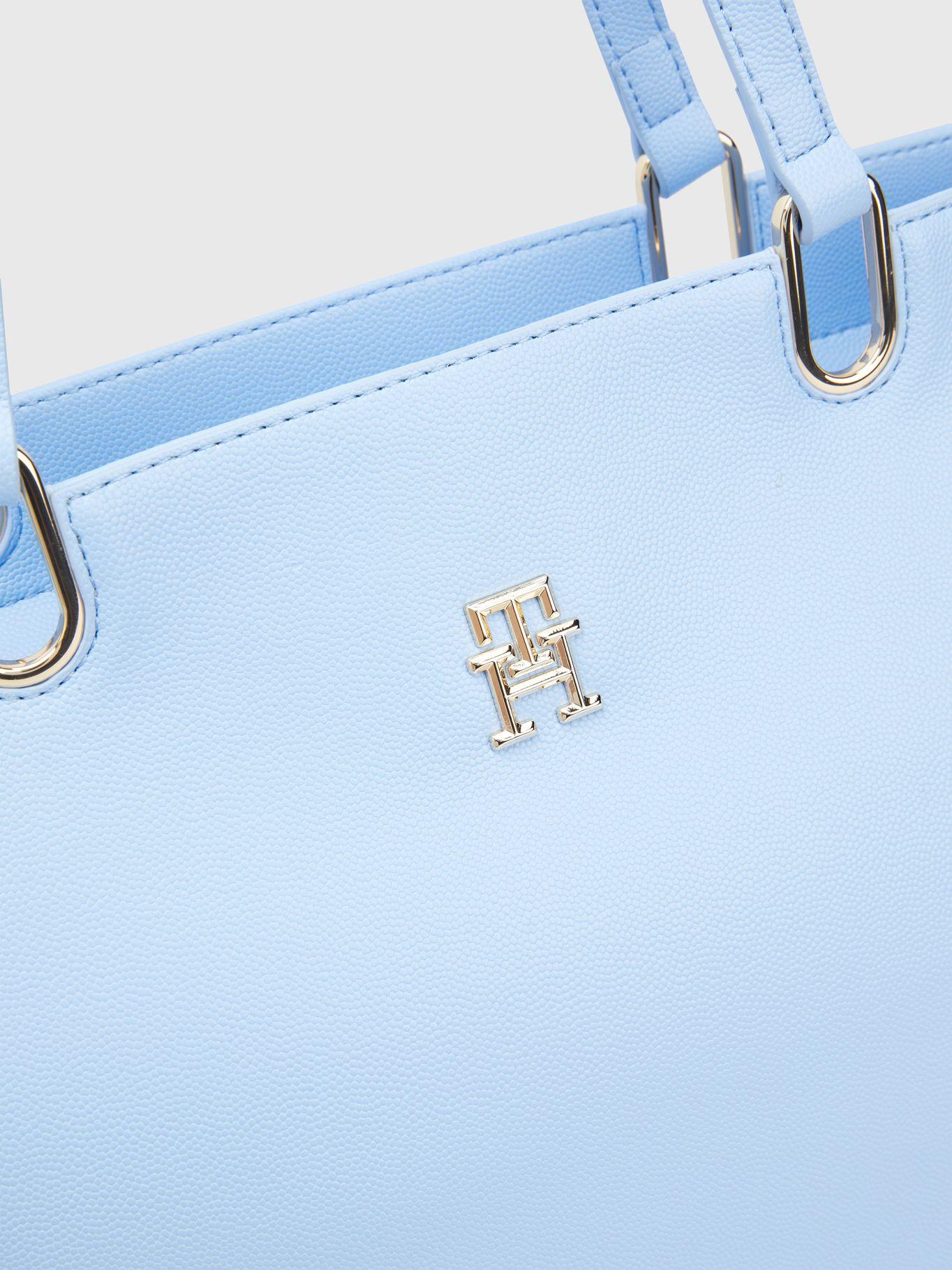 Tote Monogram Mujer Solid Celeste Tommy Hilfiger-2