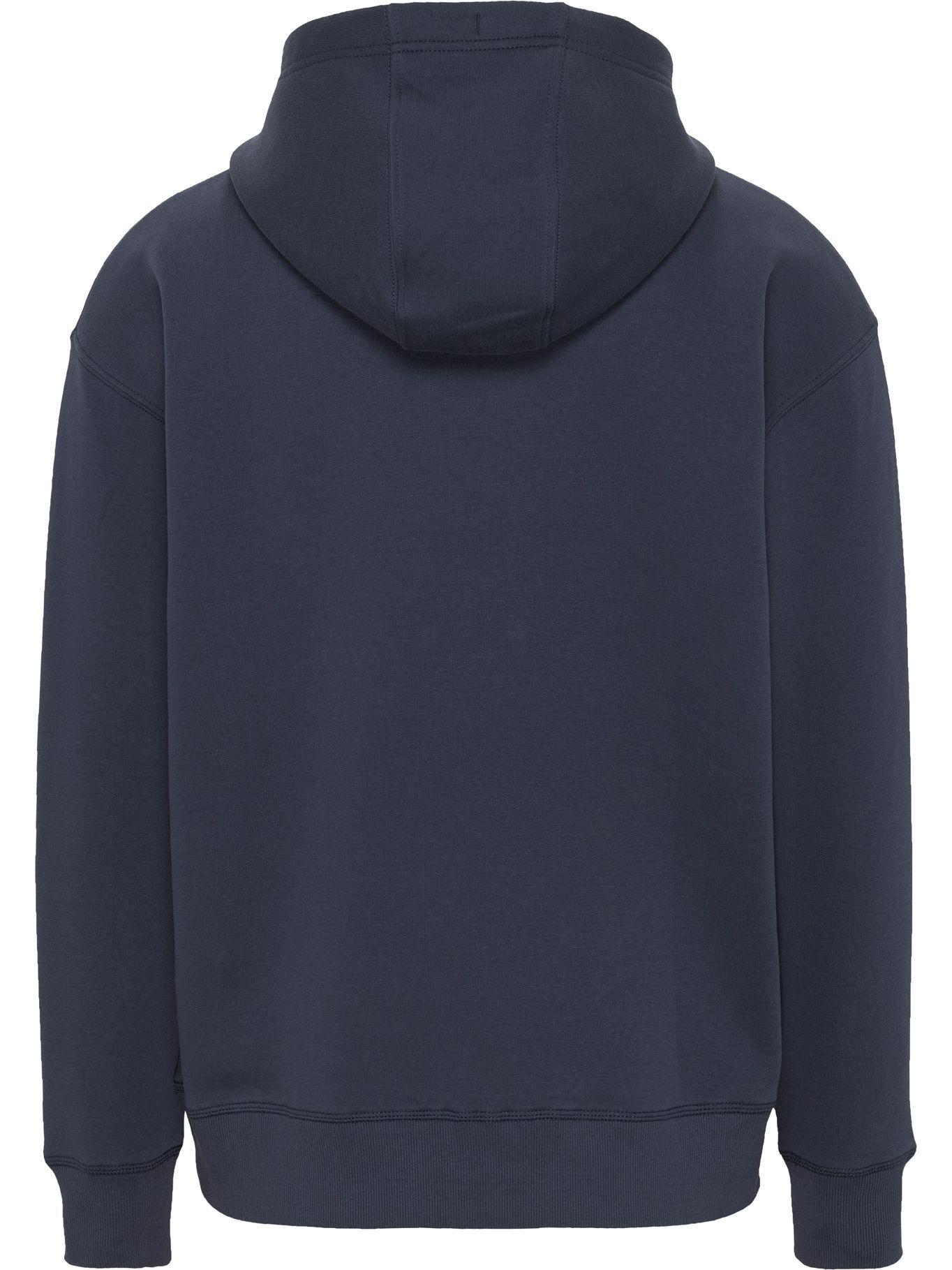 Polerón Hoodie Linear Logo Azul Tommy Jeans-1