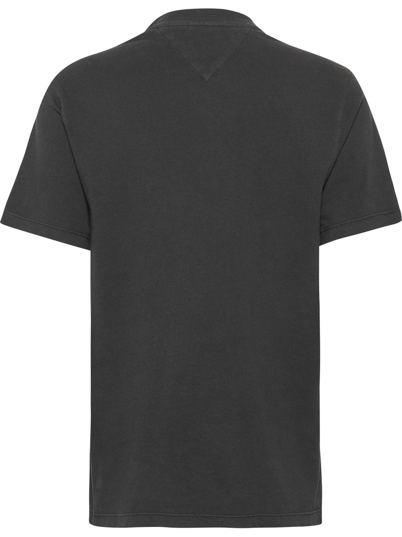 Polera Relaxed Positivitees Negro Tommy Jeans F2-1
