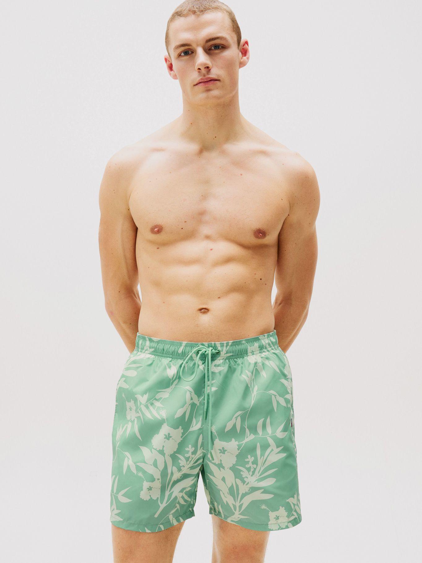 Traje De Baño Color Print Verde Tommy Hilfiger-0