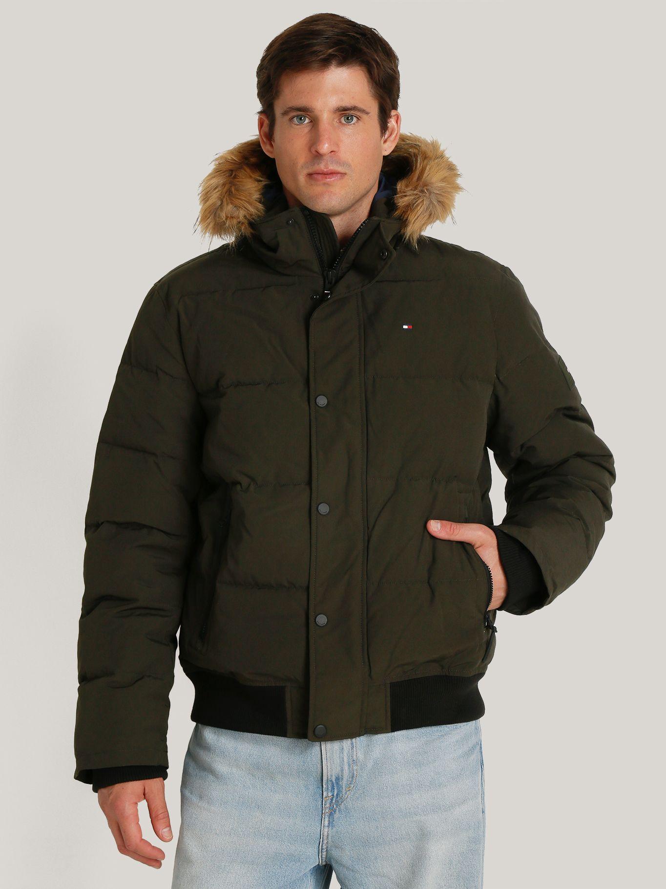 Parka Artic Con Logo Verde Tommy Hilfiger-0