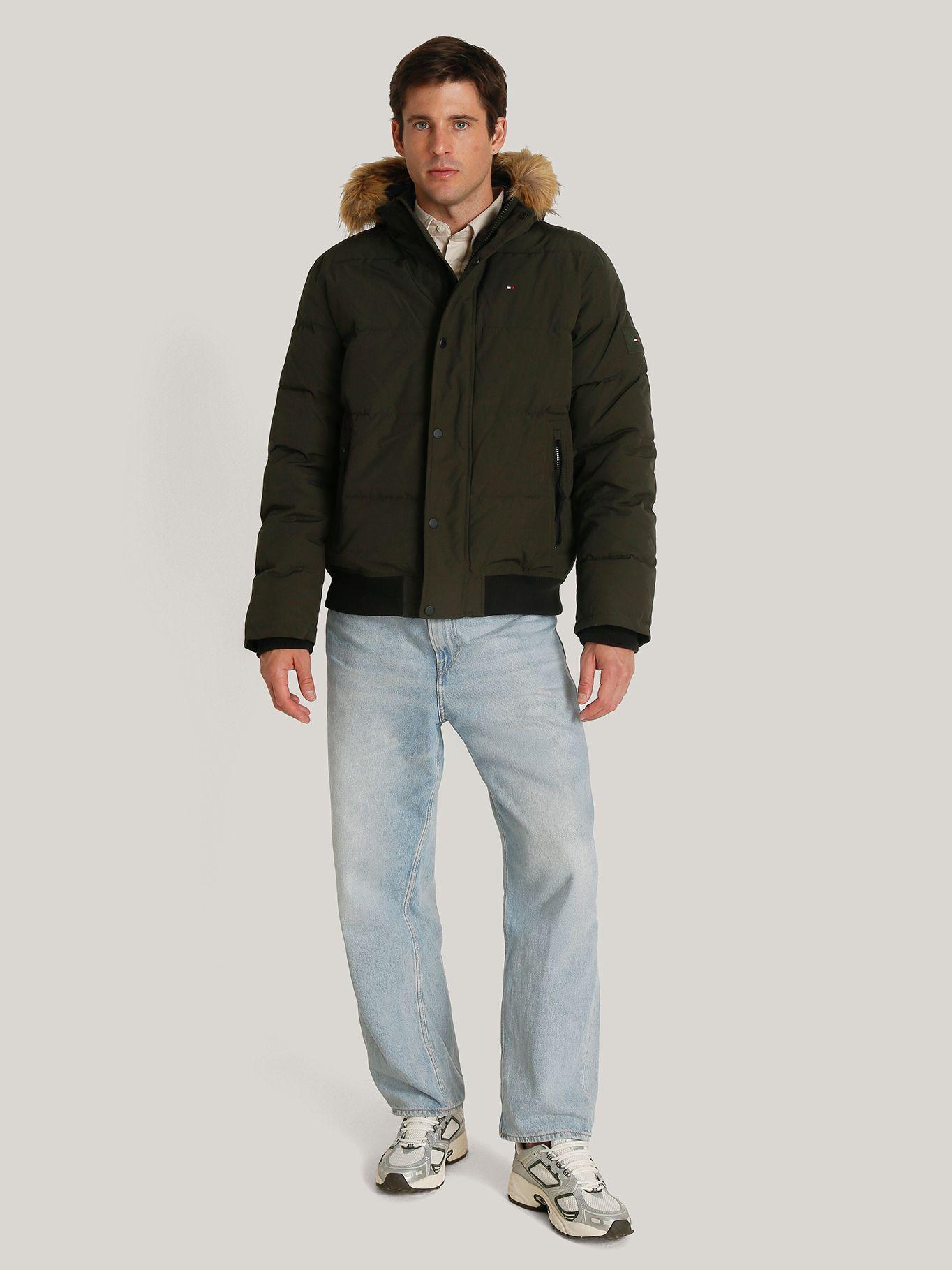 Parka Artic Con Logo Verde Tommy Hilfiger-1
