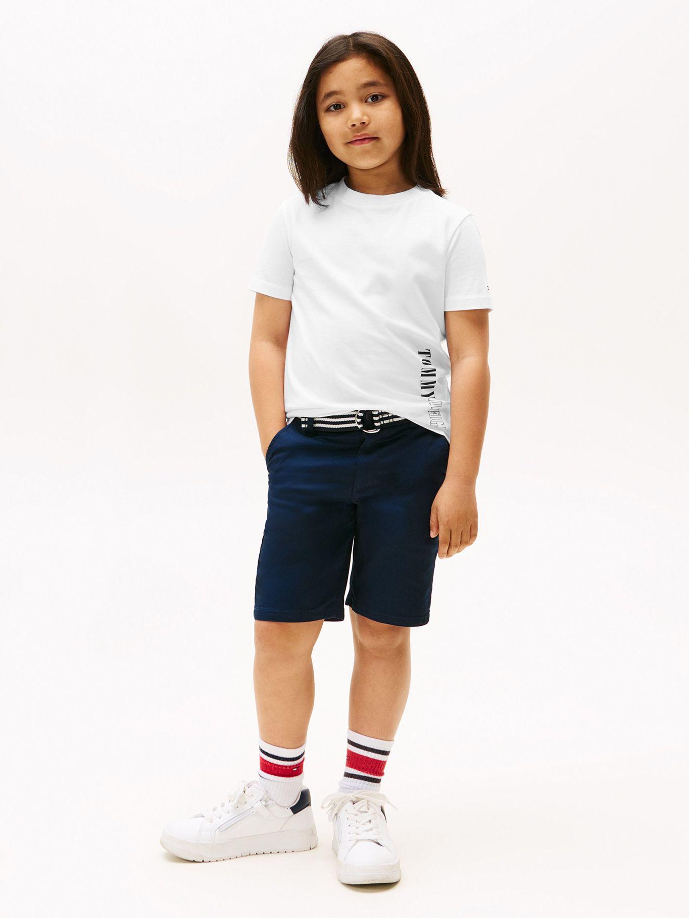 Polera Con Logo Gráfico- Blanco Tommy Hilfiger-1