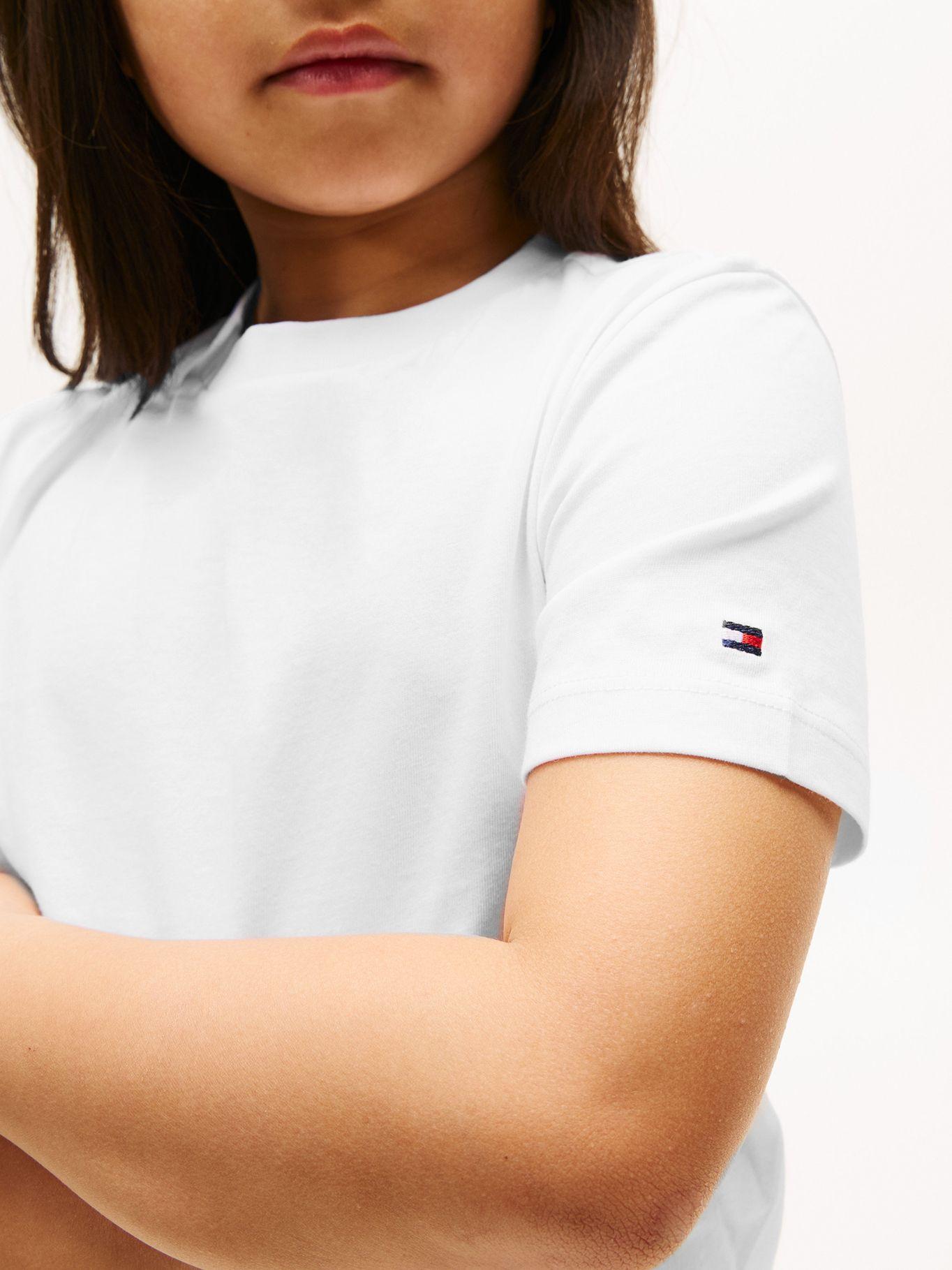 Polera Con Logo Gráfico- Blanco Tommy Hilfiger-3