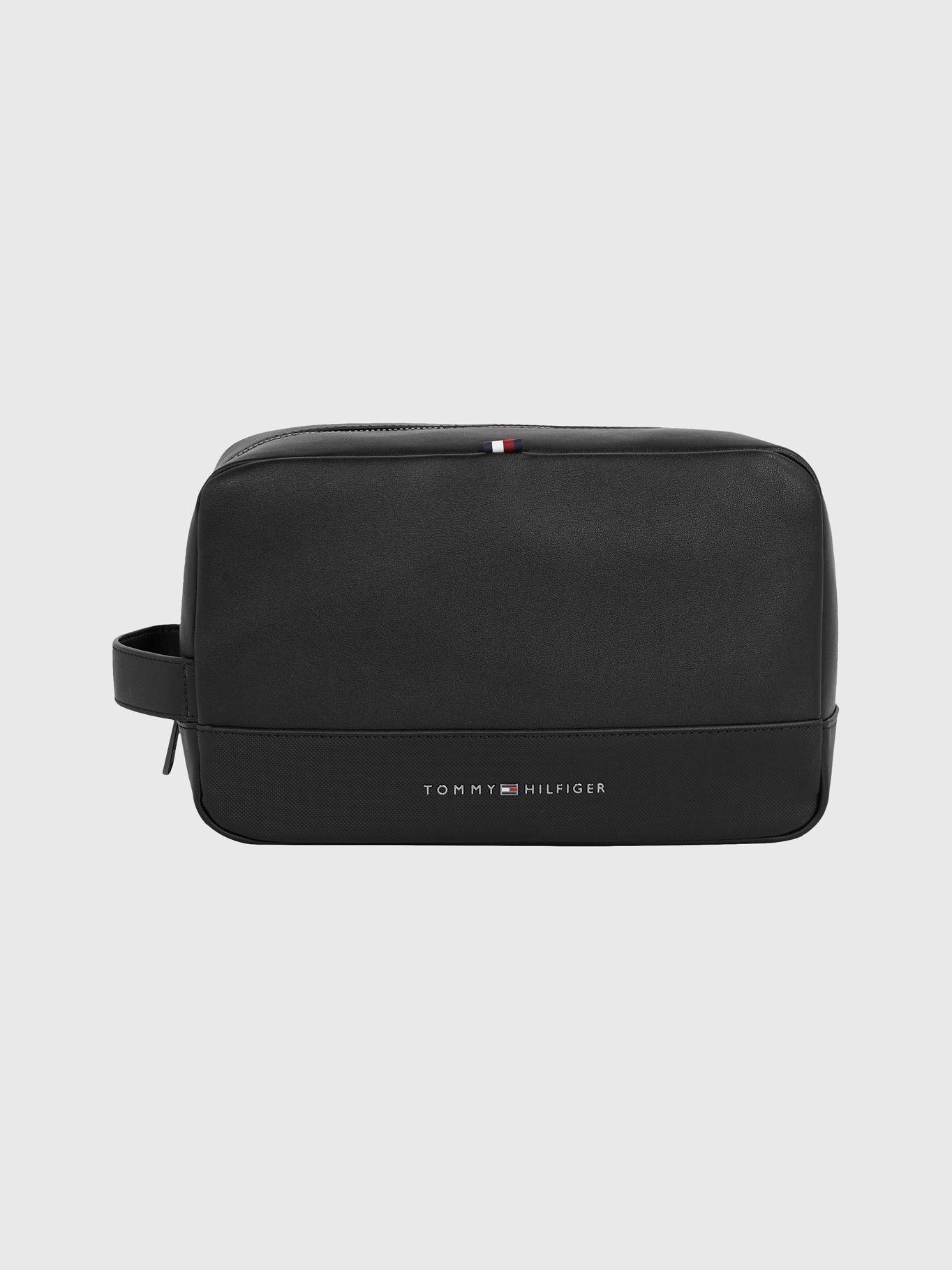 Neceser Essential Con Logo Negro Tommy Hilfiger-0