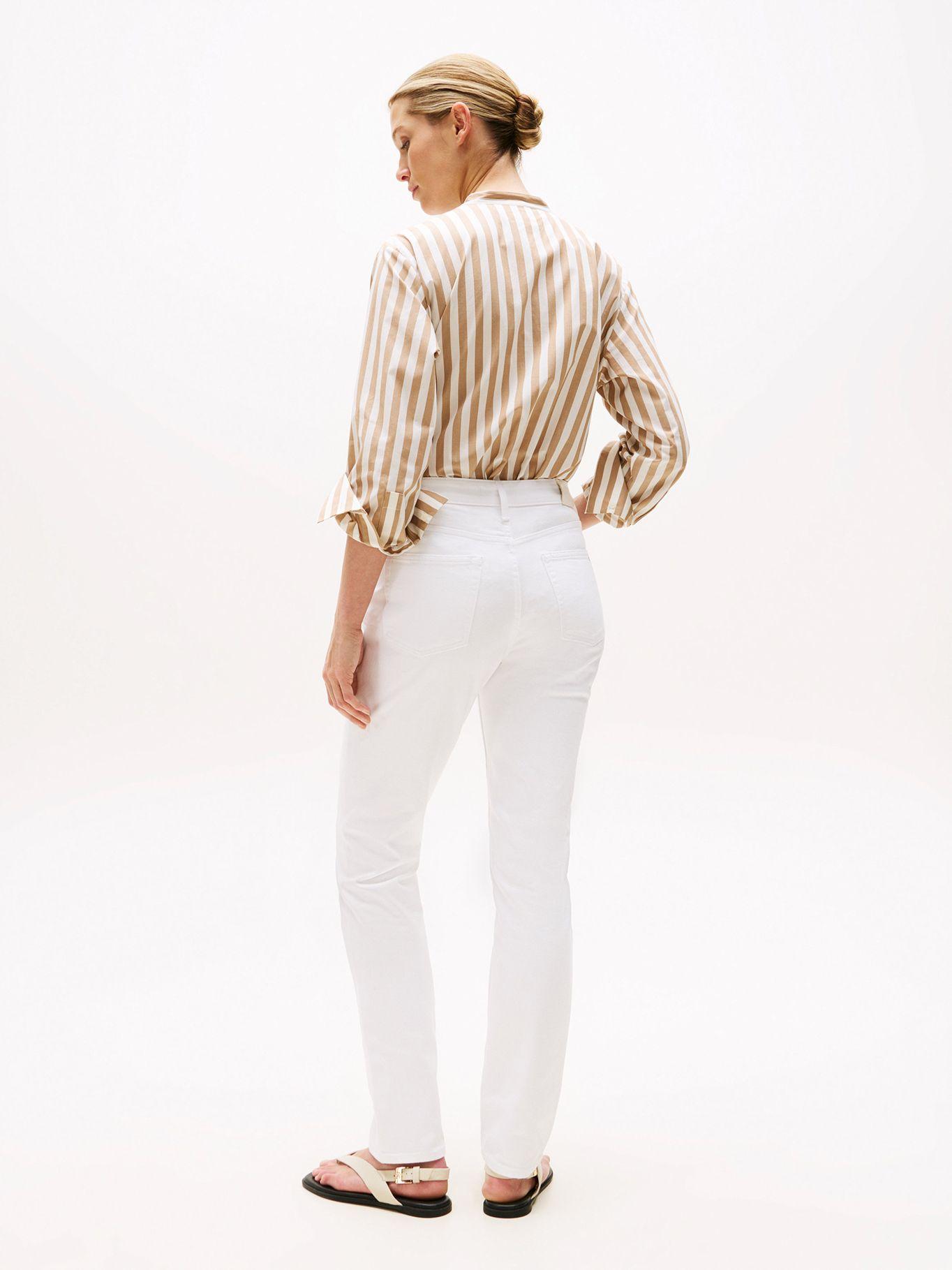 Jeans Denim De Corte Slim Blanco Tommy Hilfiger-2