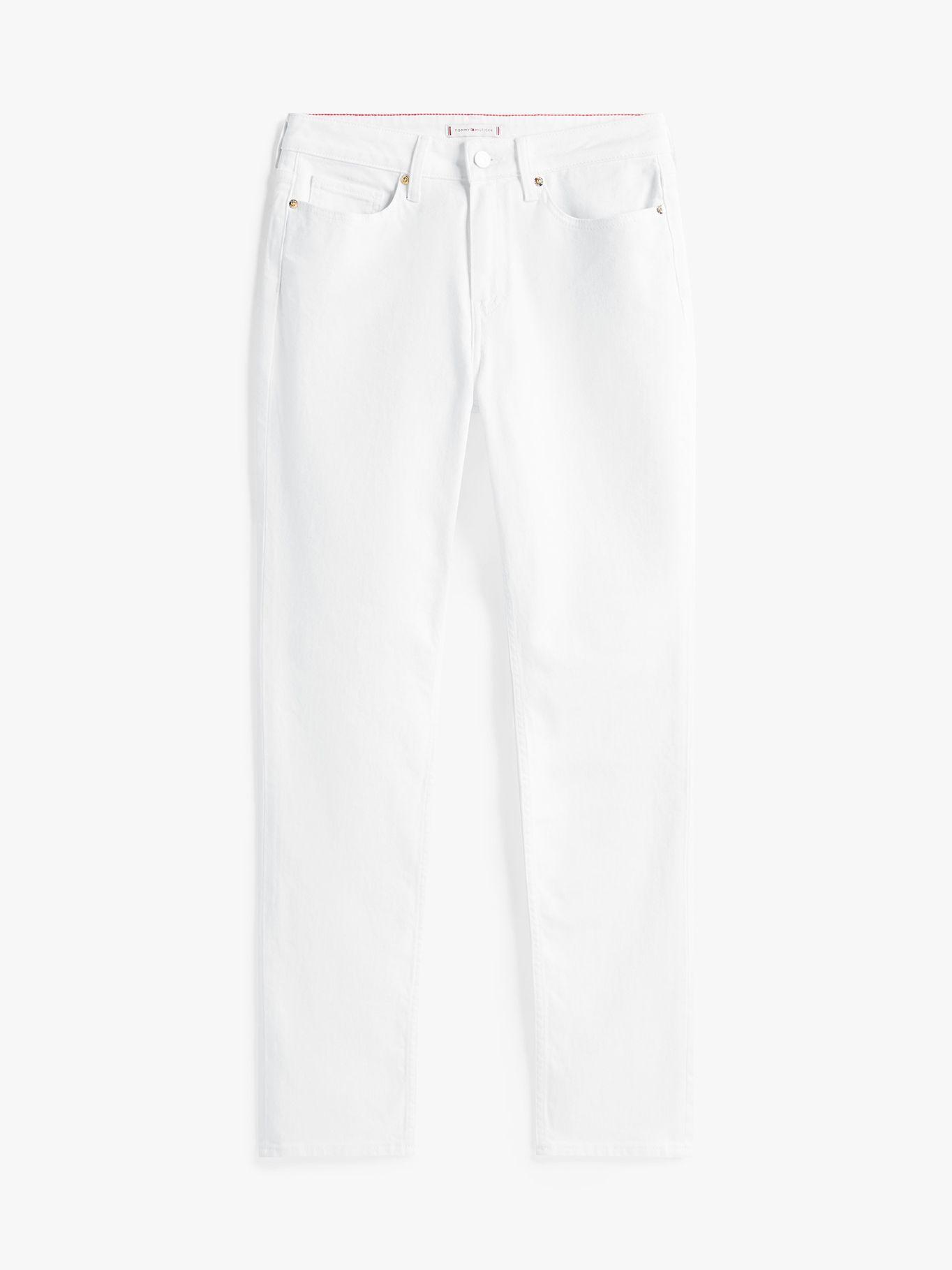 Jeans Denim De Corte Slim Blanco Tommy Hilfiger-4