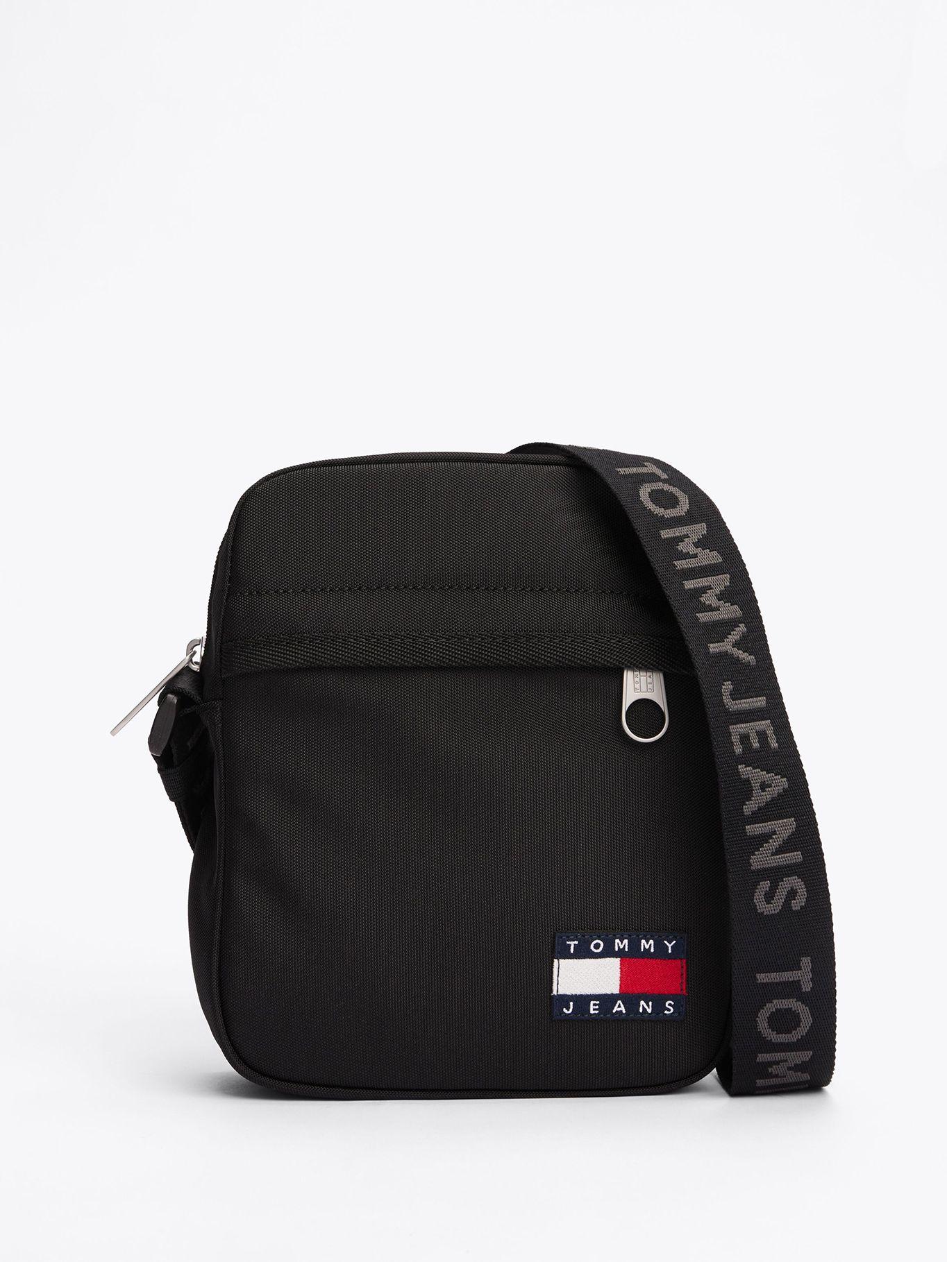 Bolso Reporter Essential Con Logo Negro Tommy Jeans-0