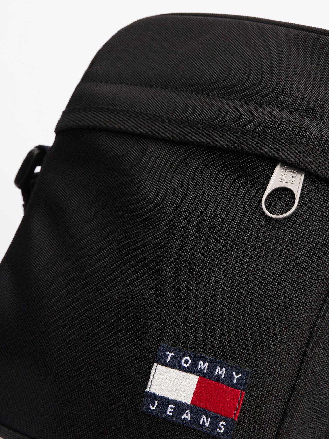 Bolso Reporter Essential Con Logo Negro Tommy Jeans-3