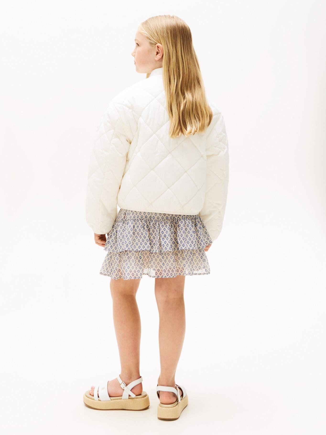 Chaqueta Quiletd Con Logo Bordado Blanco Tommy Hilfiger-2