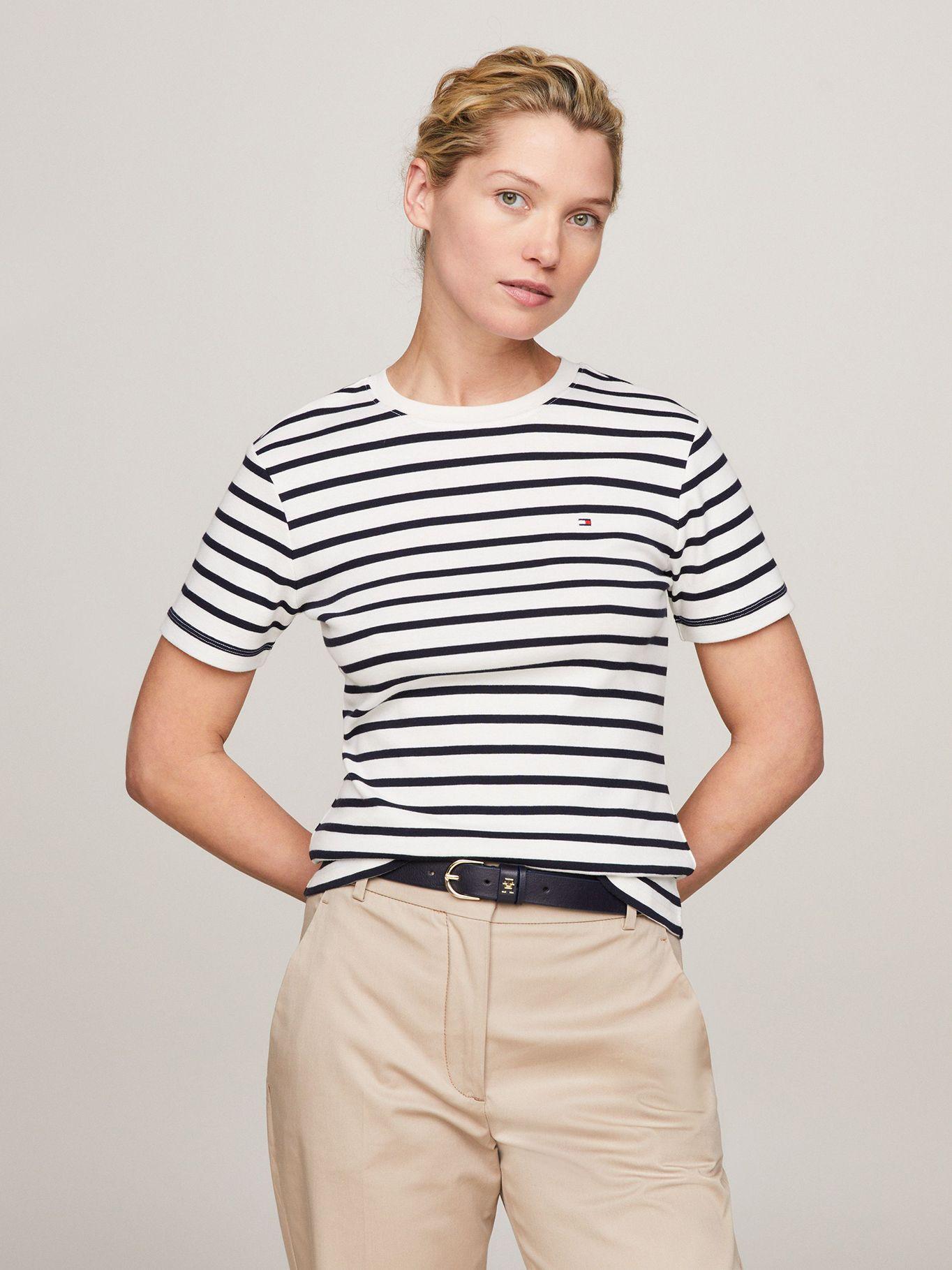 Polera Cod Slim Fit Azul Tommy Hilfiger-0