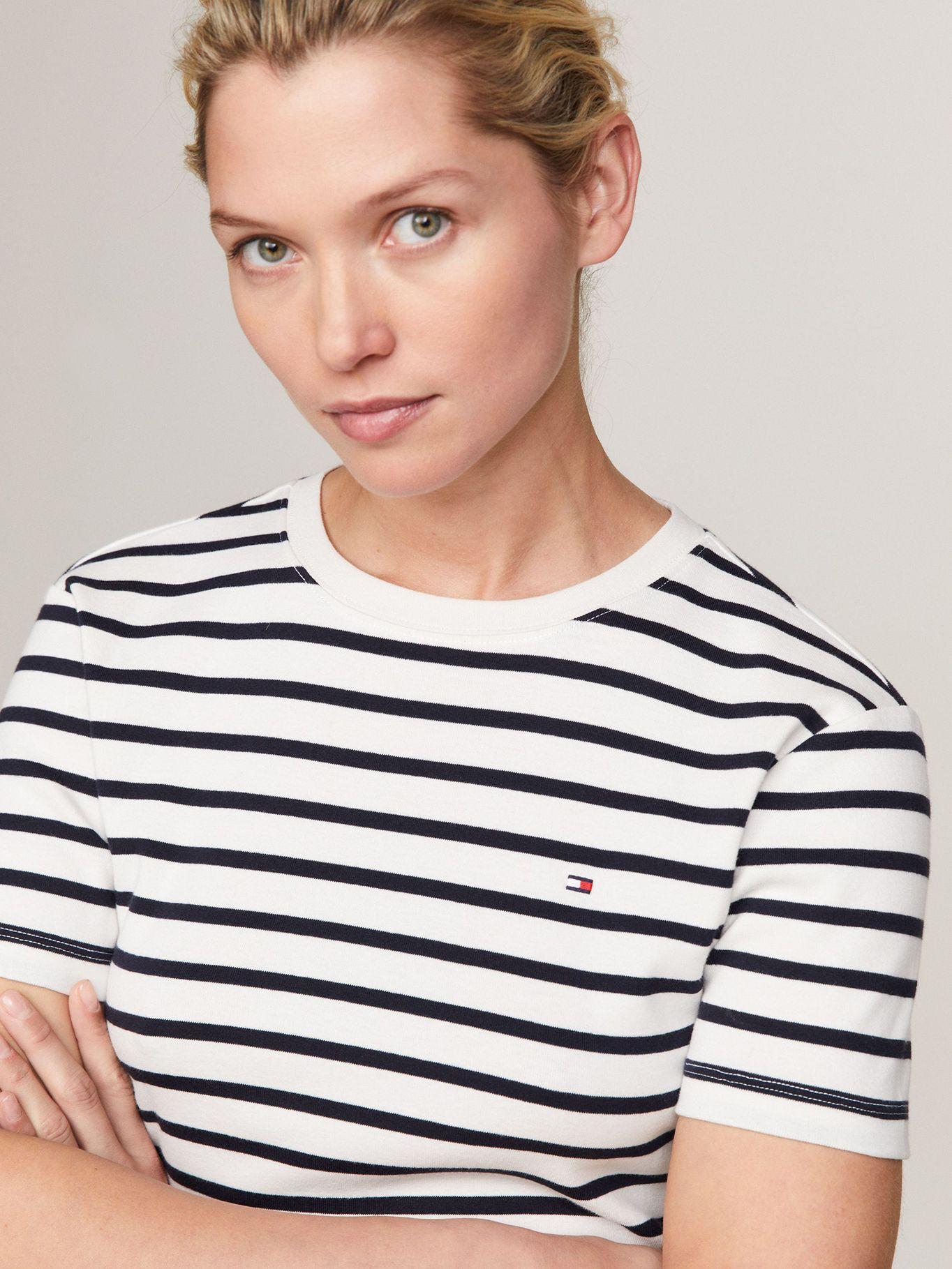 Polera Cod Slim Fit Azul Tommy Hilfiger-3