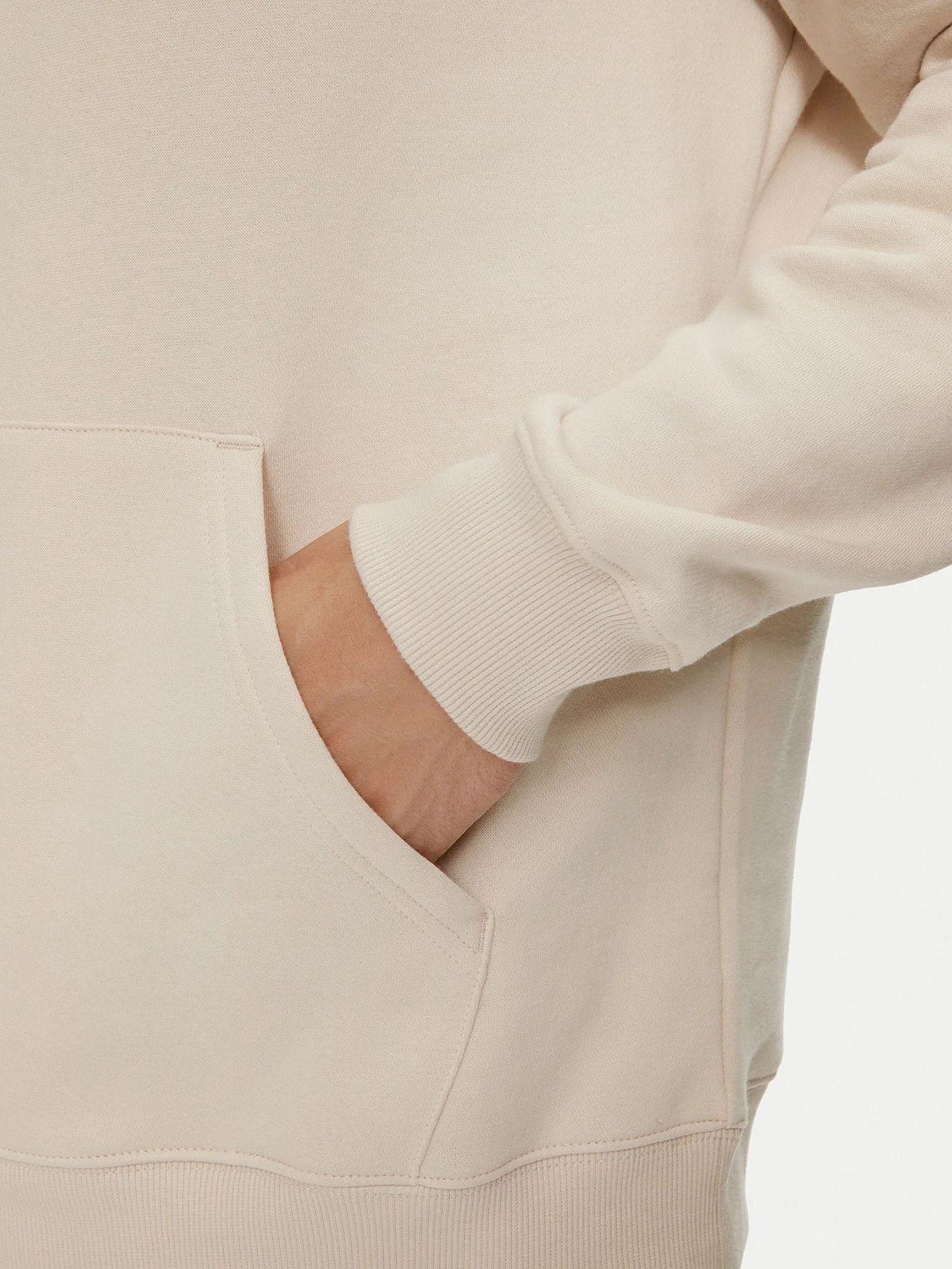 Polerón Hoodie Solid Con Logo Beige Tommy Jeans-4