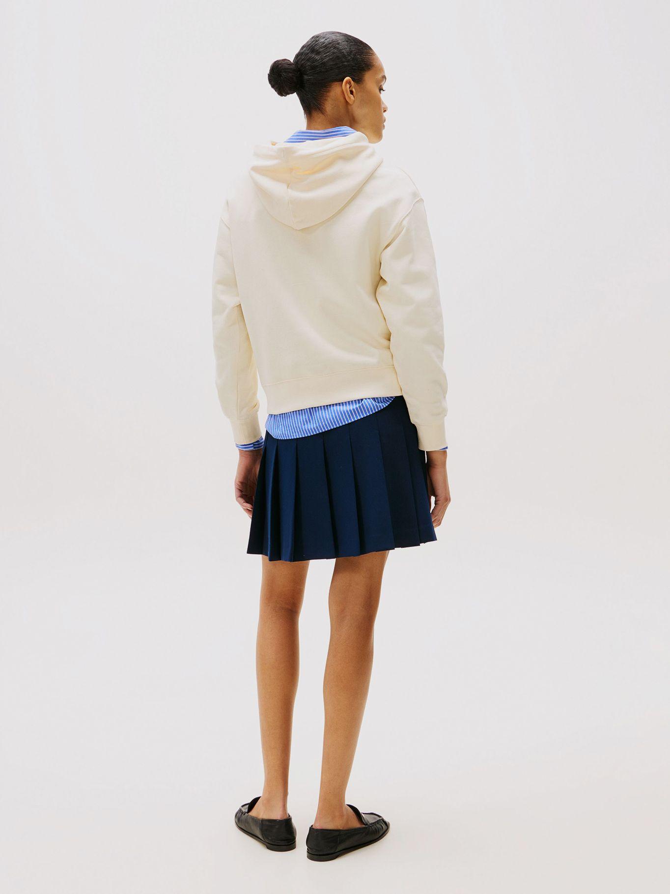 Polerón Hoodie AEF Logo Bordado Beige Tommy Hilfiger-2