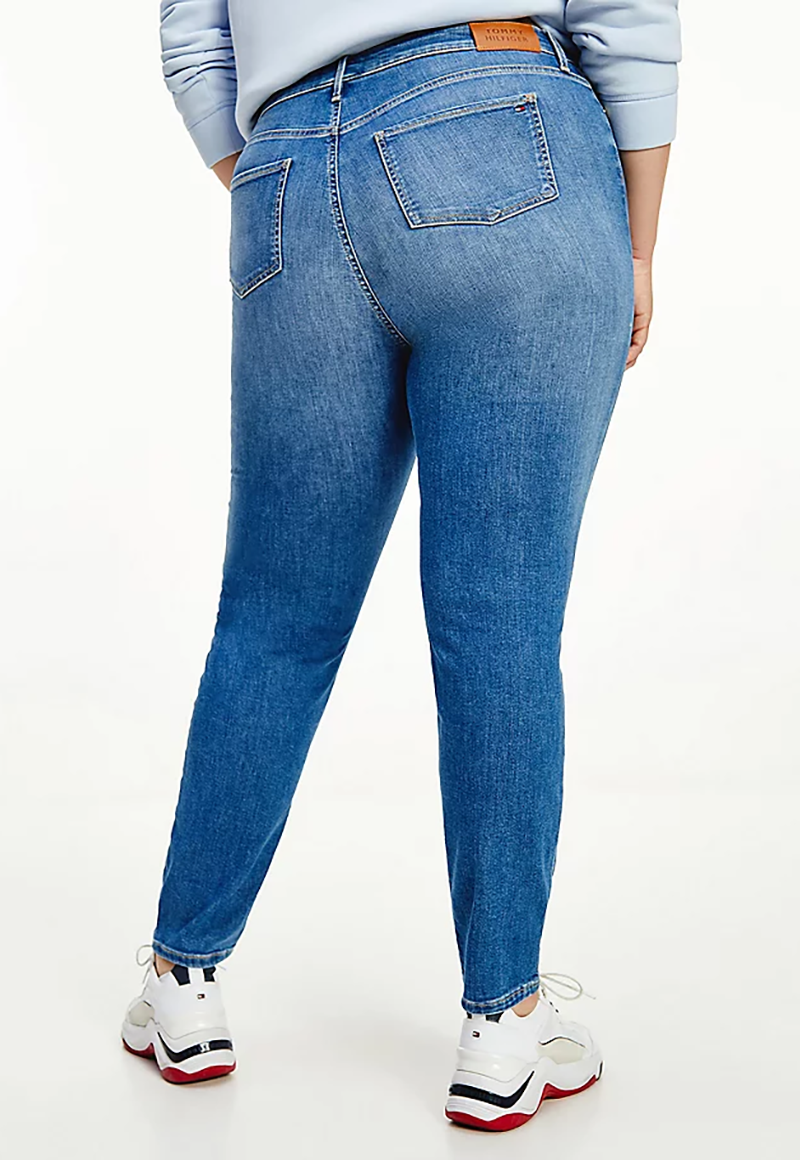 Jeans Curve Harlem Super Skinny Azul Tommy Hilfiger-1