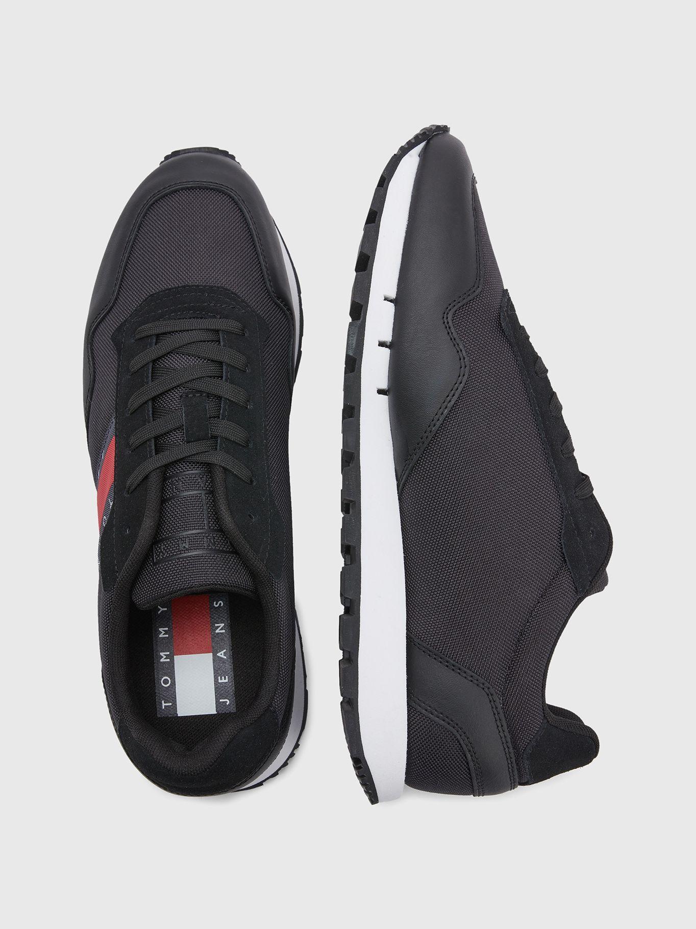 Zapatilla Retro Running Negro Tommy Hilfiger-1