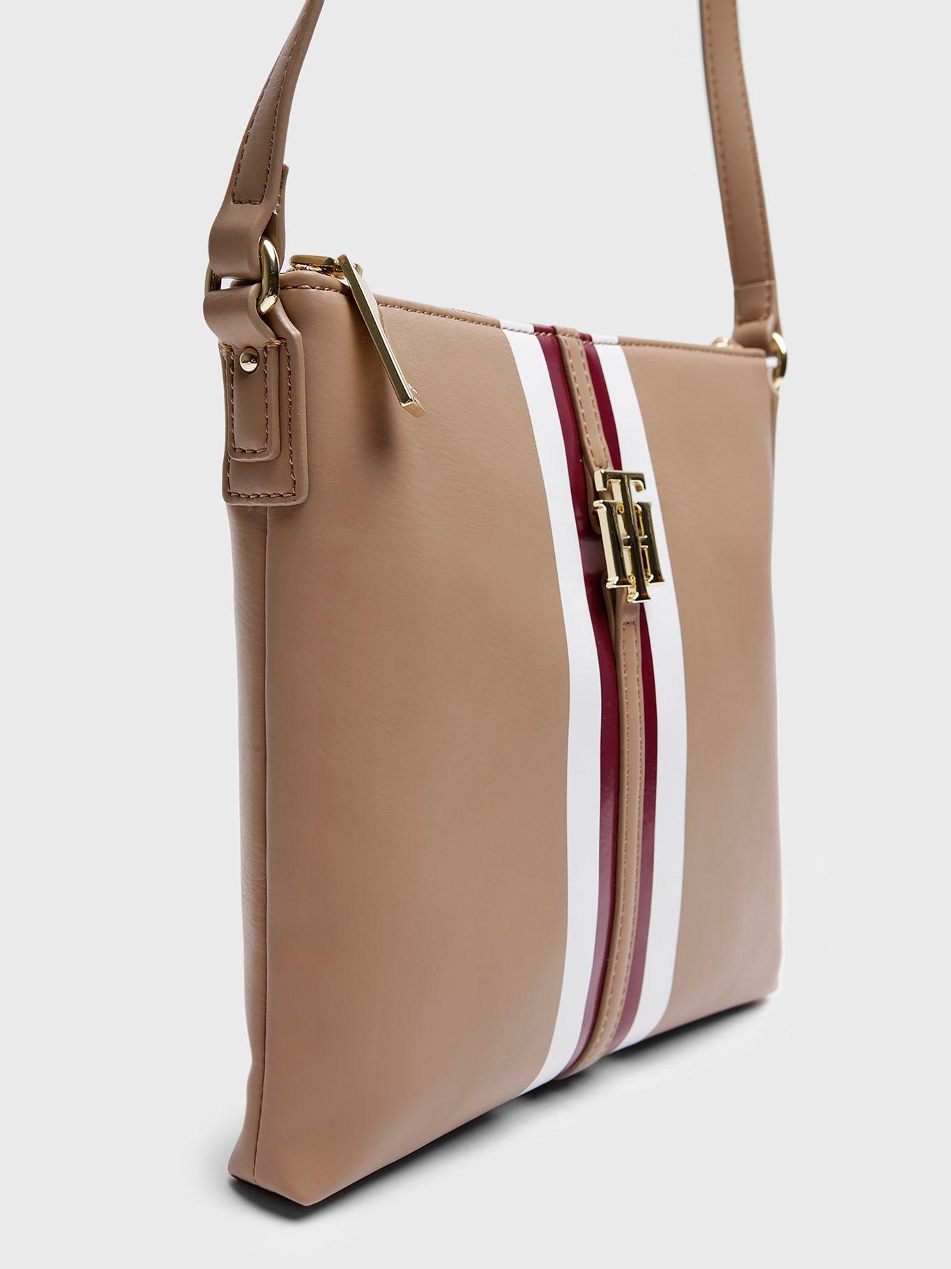 Bandolera Jaden Small Café Tommy Hilfiger-2