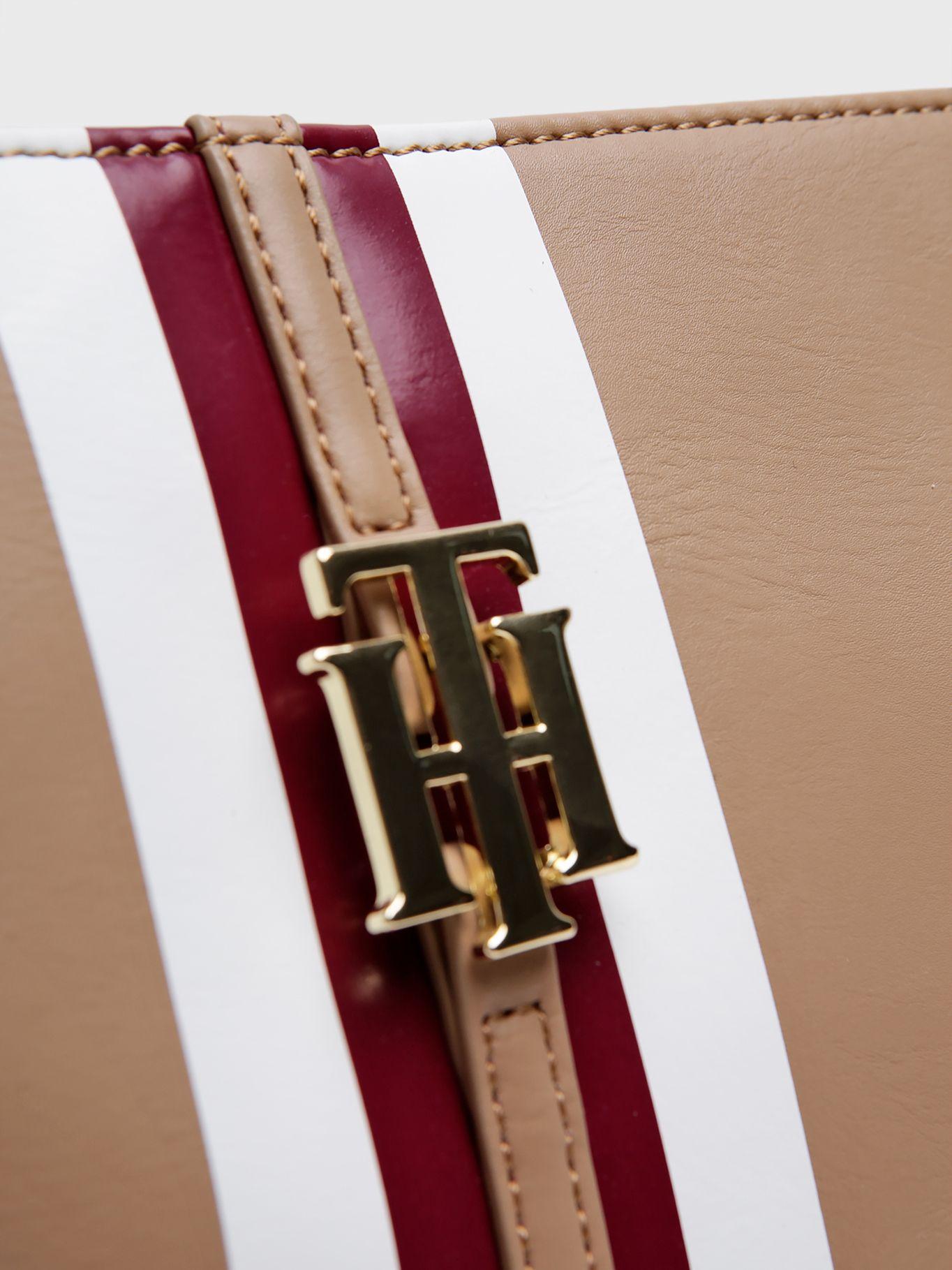 Bandolera Jaden Small Café Tommy Hilfiger-3