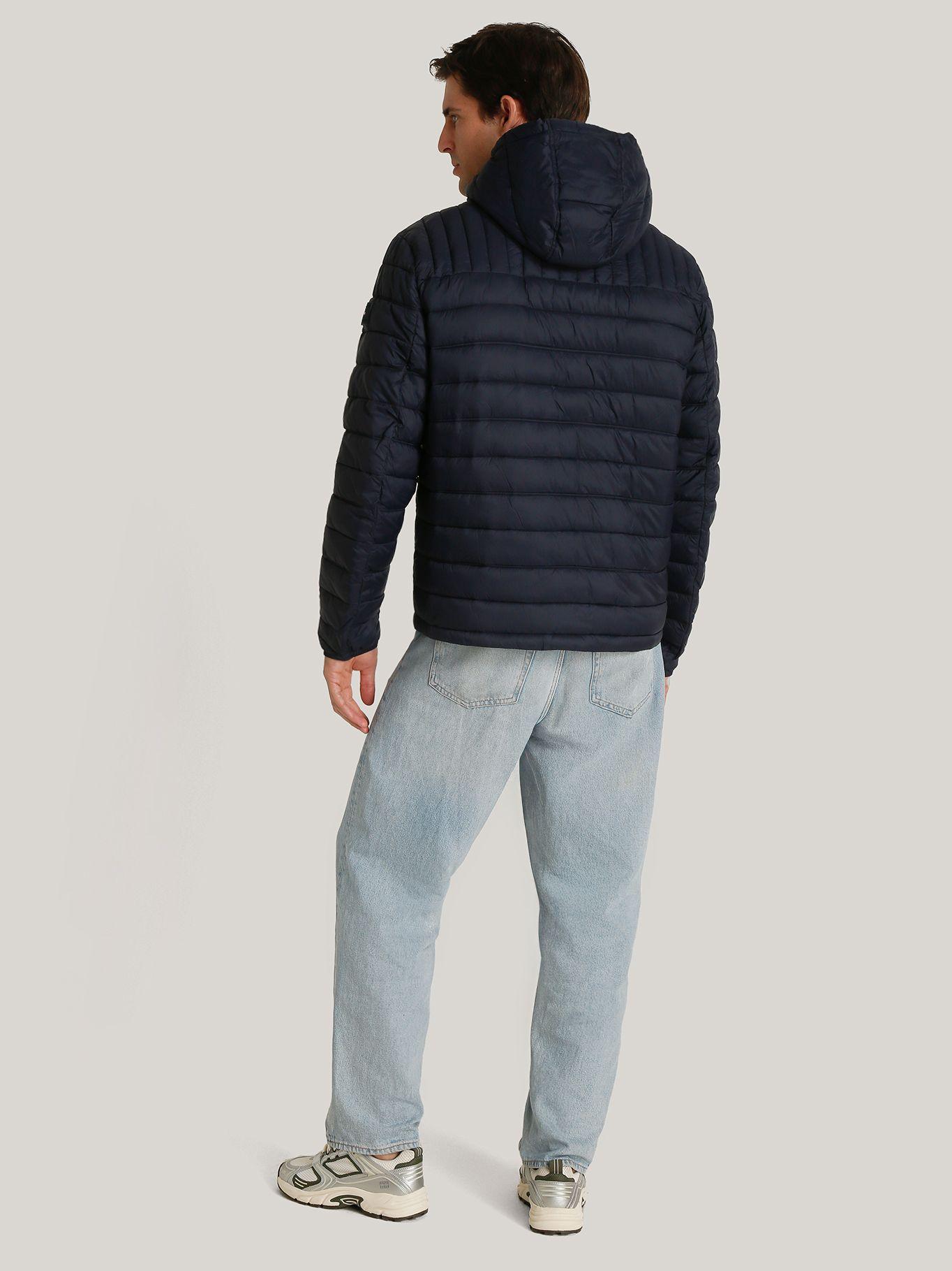 Parka Weight Quilted Colorblock Azul Tommy Hilfiger-2