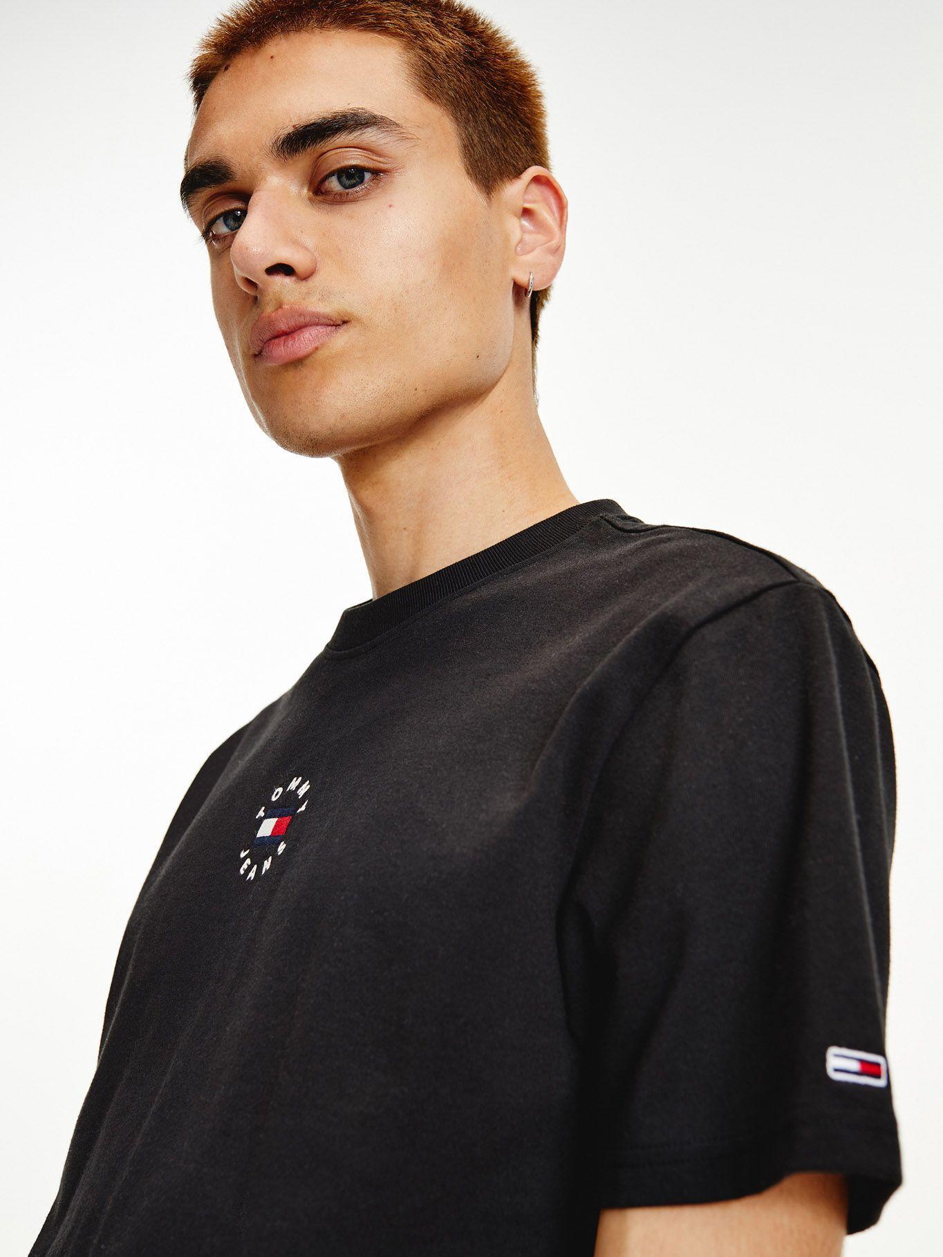 Polera Con Logo Circular Negro Tommy Jeans F2-2