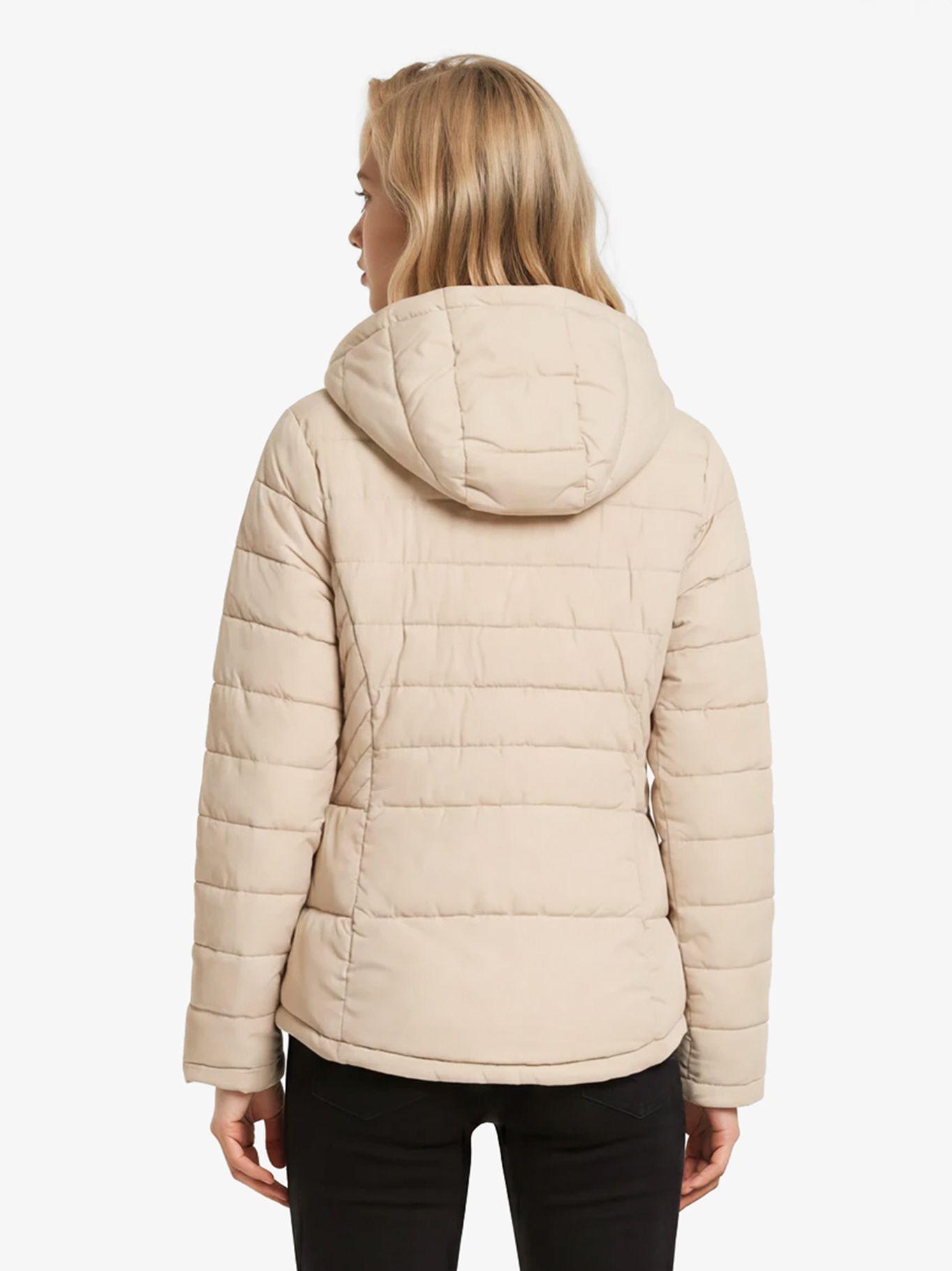 Parka Acolchada Solid Beige Tommy Hilfiger-3