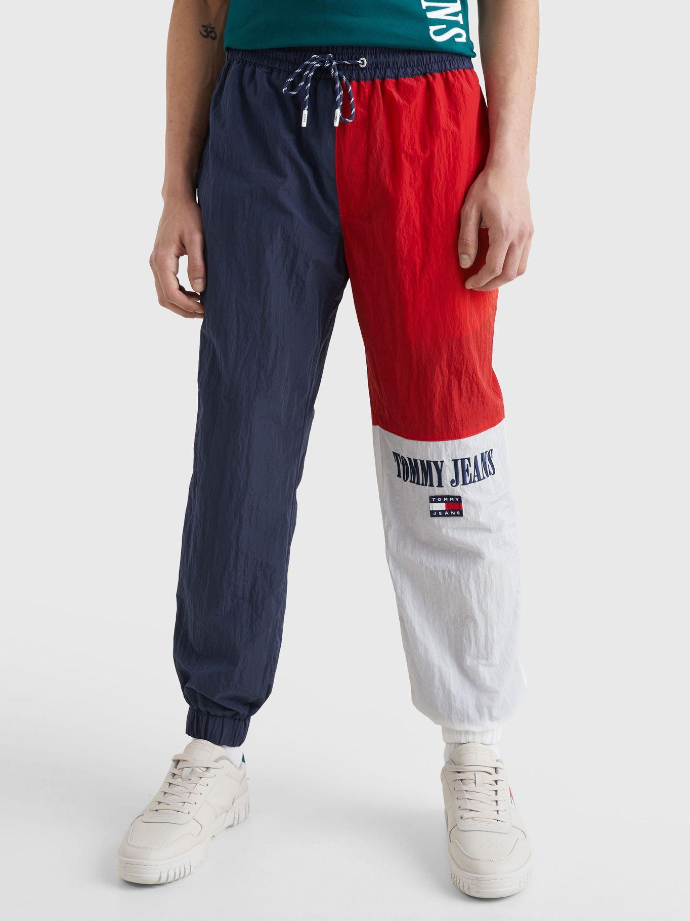 Joggers Acrchive Color Block Azul Tommy Hilfiger-1