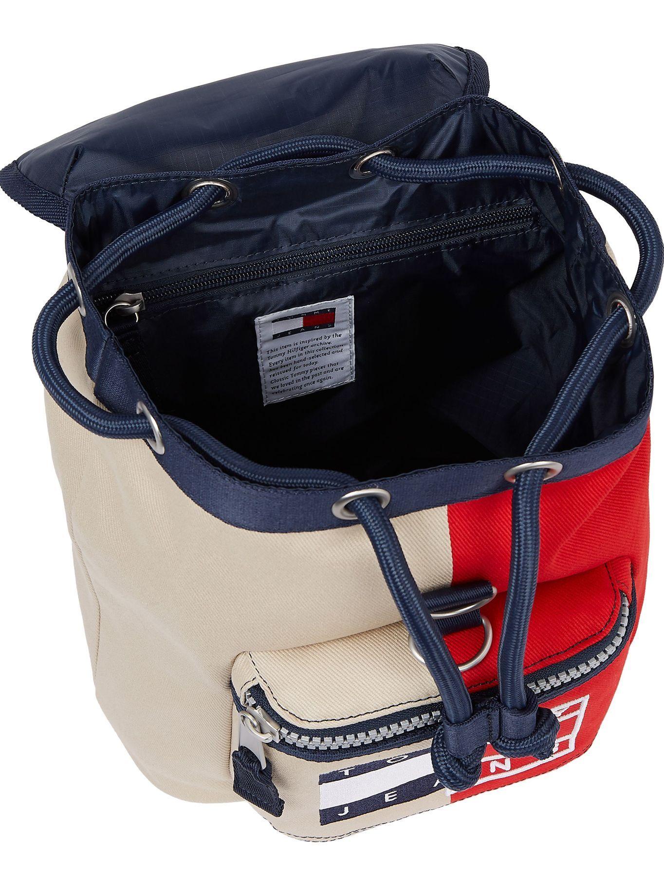 Mochila Heritage Color Block Beige Tommy Hilfiger-2