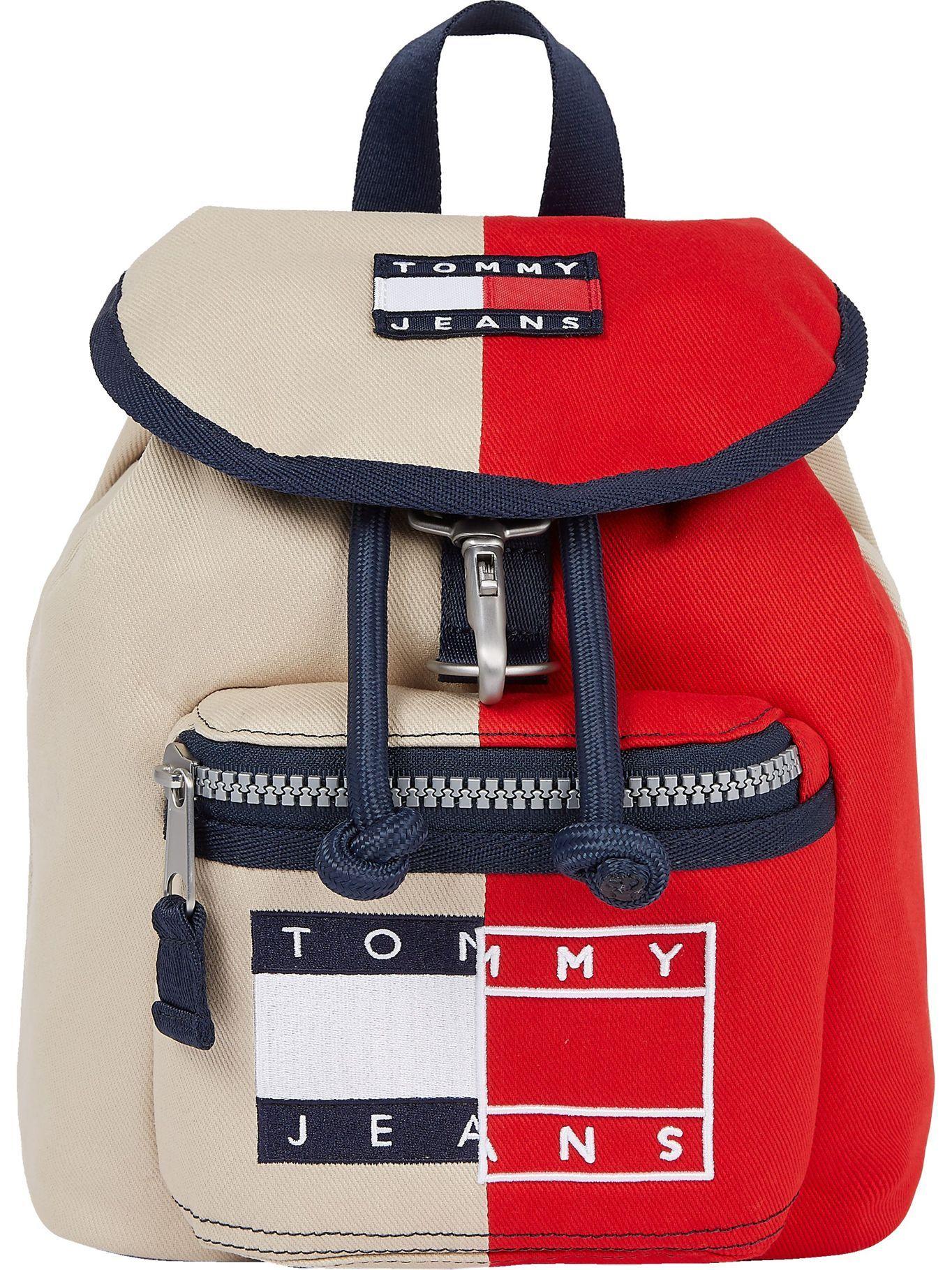 Mochila Heritage Color Block Beige Tommy Hilfiger-0