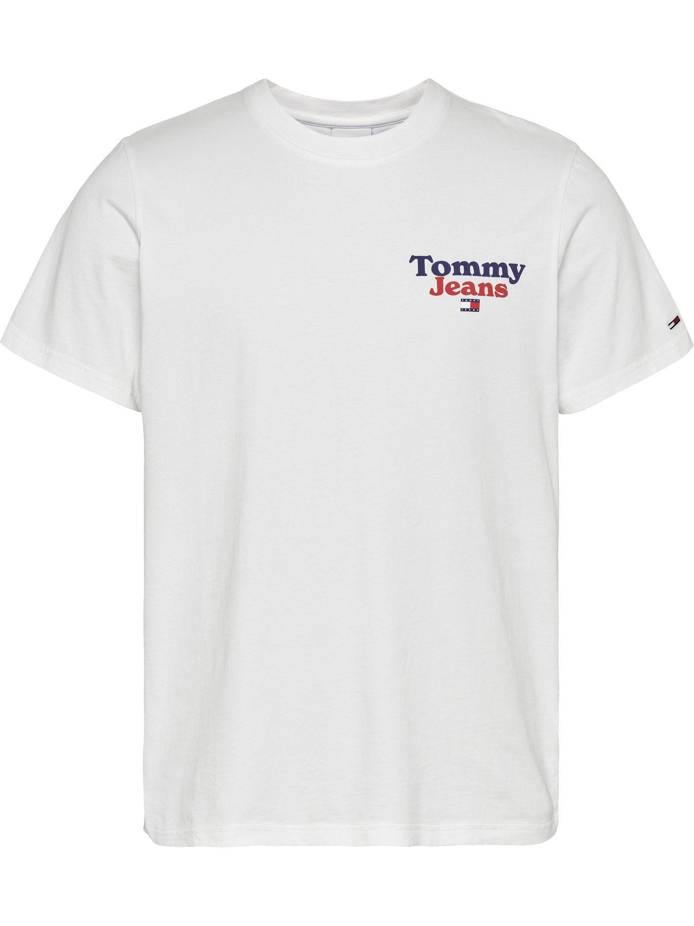 Polera Back Graphic Logo Blanco Tommy Jeans-0