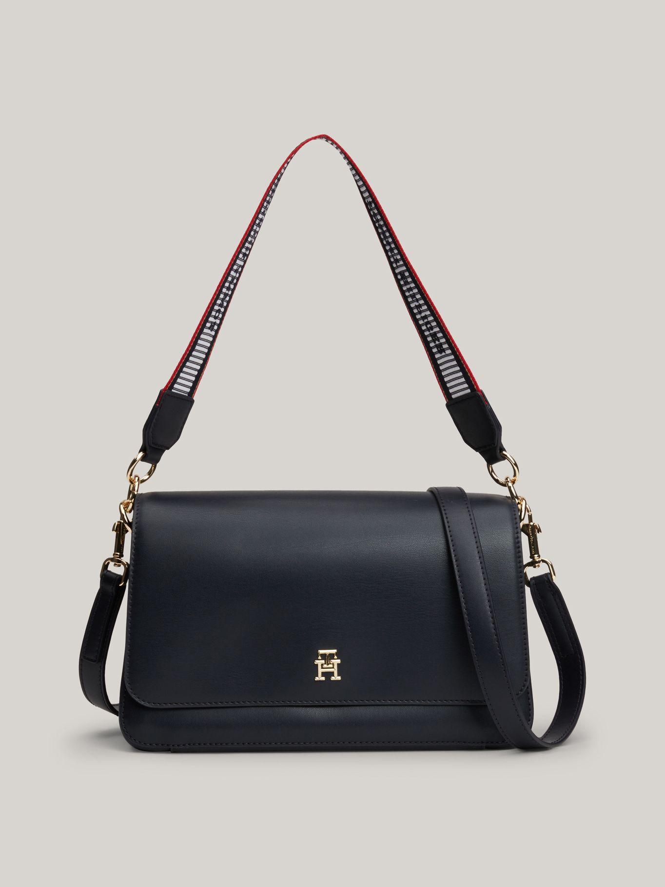 Bandolera Con Asa Textil Azul Tommy Hilfiger-0