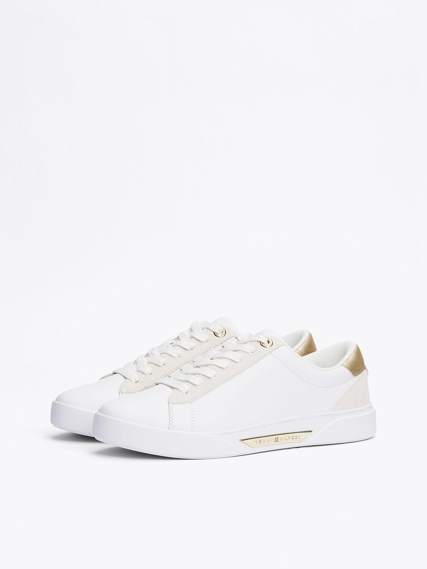 Zapatillas Chic Court De Cuero Blanco Tommy Hilfiger-0