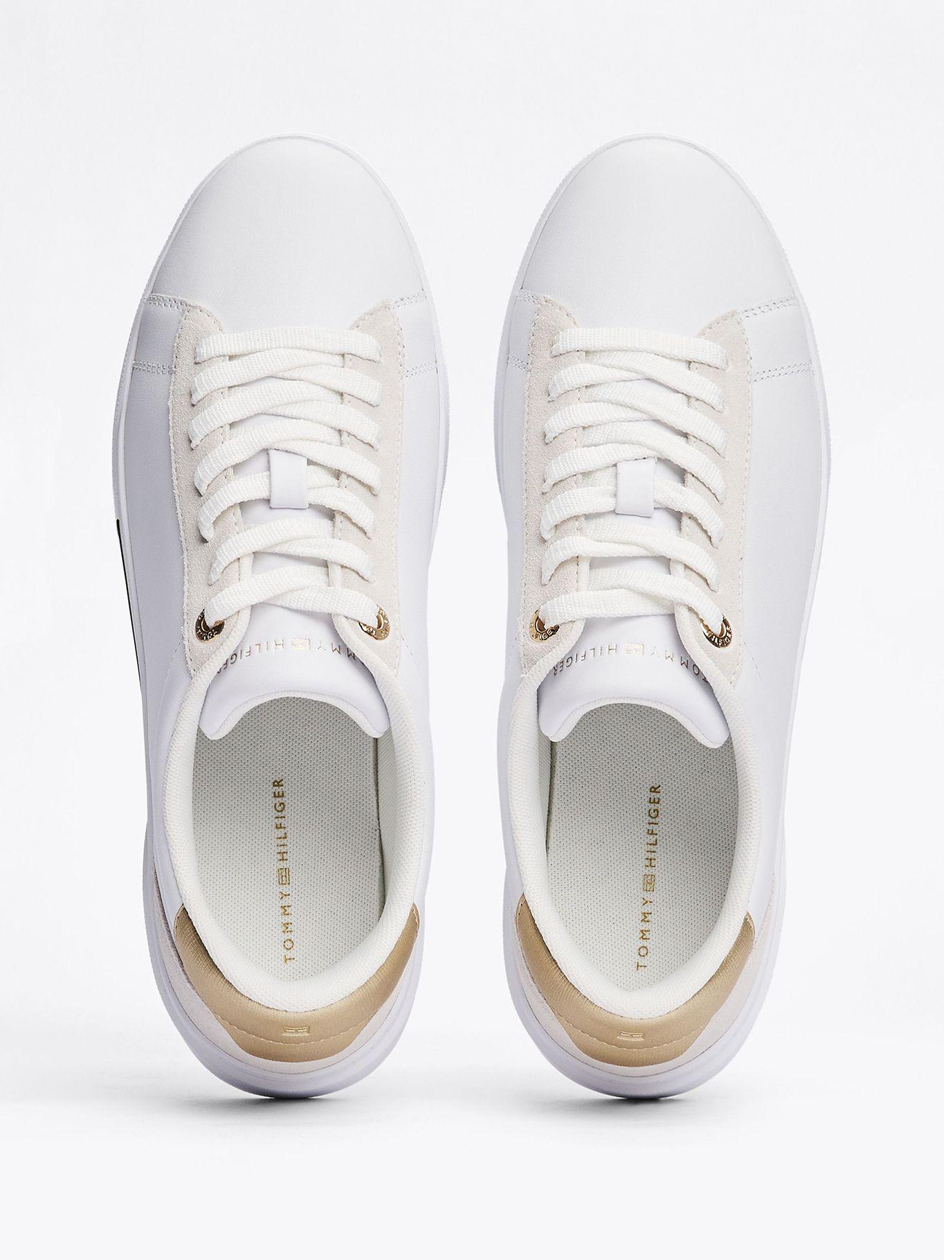 Zapatillas Chic Court De Cuero Blanco Tommy Hilfiger-2