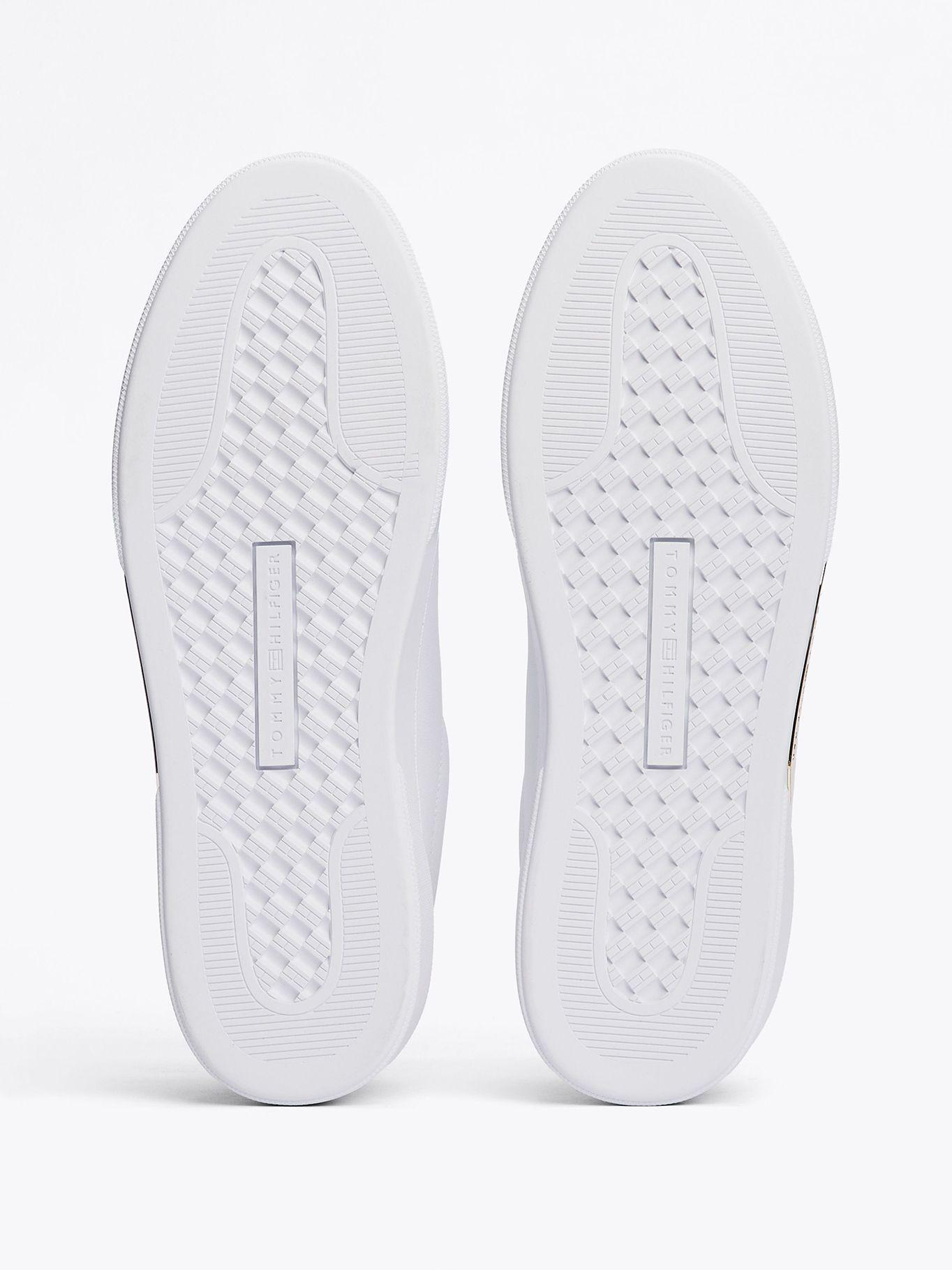 Zapatillas Chic Court De Cuero Blanco Tommy Hilfiger-3