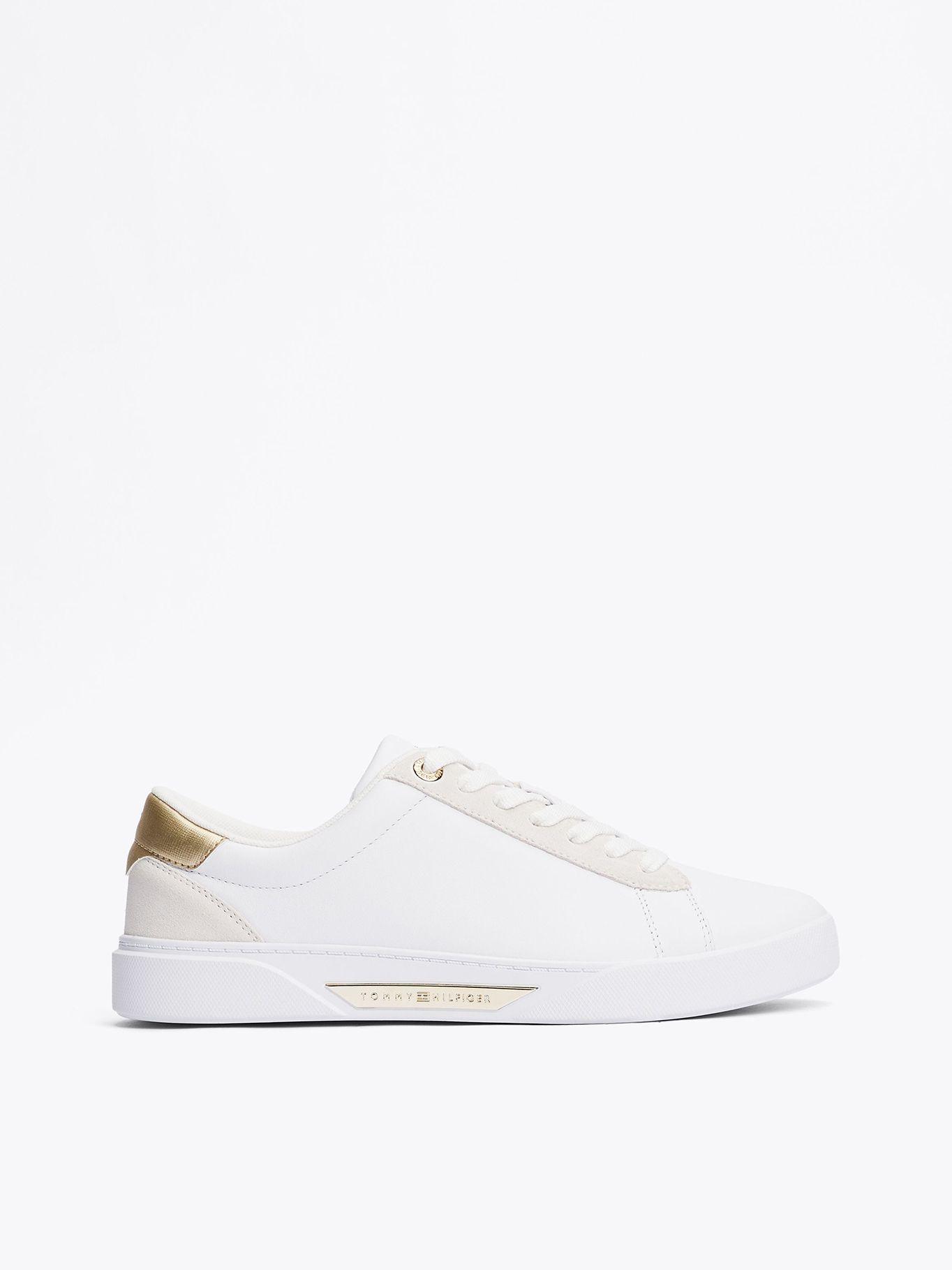 Zapatillas Chic Court De Cuero Blanco Tommy Hilfiger-4