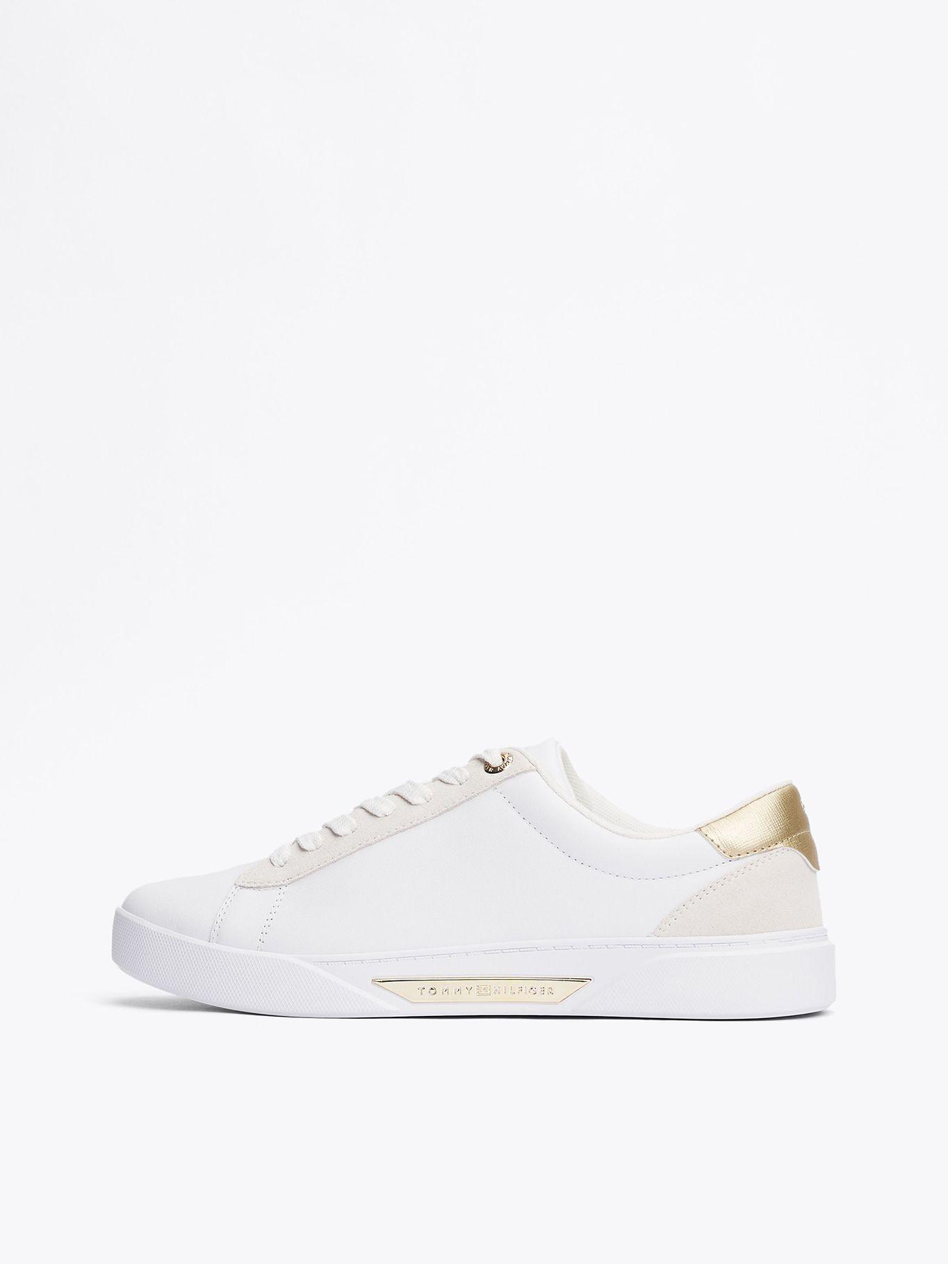 Zapatillas Chic Court De Cuero Blanco Tommy Hilfiger-5