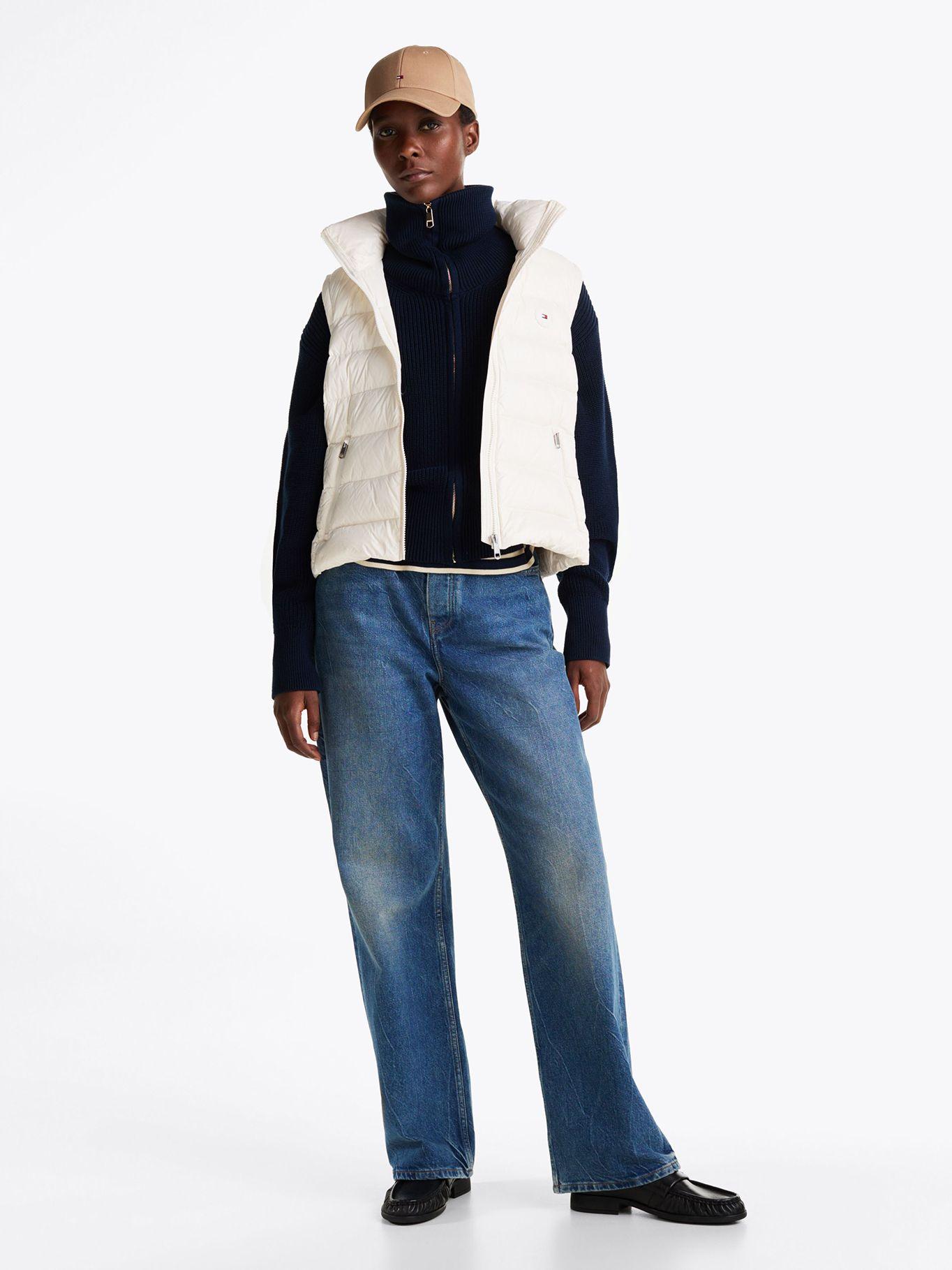 Parka Vest Repelente Al Agua Blanco Tommy Hilfiger-1
