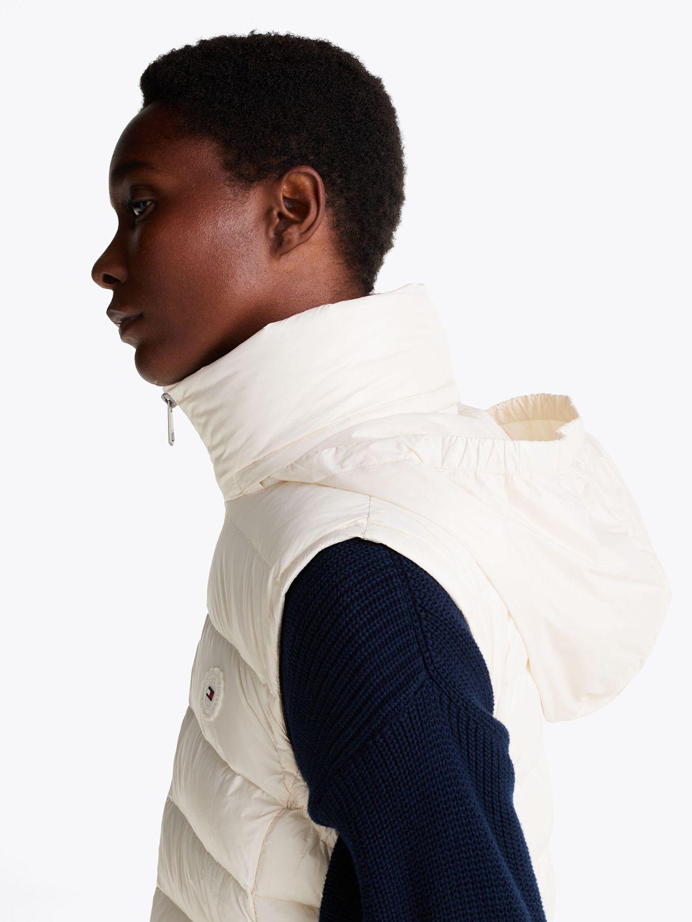 Parka Vest Repelente Al Agua Blanco Tommy Hilfiger-4