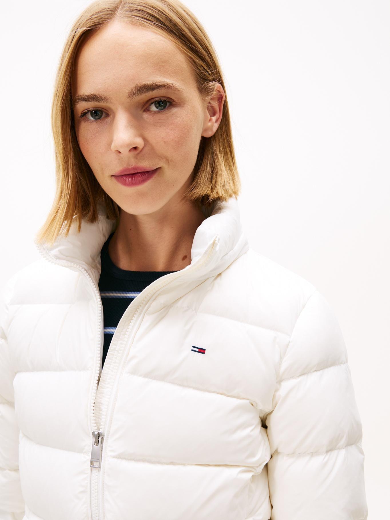 Parka Hooded Basic Acolchada Blanco Tommy Jeans-3