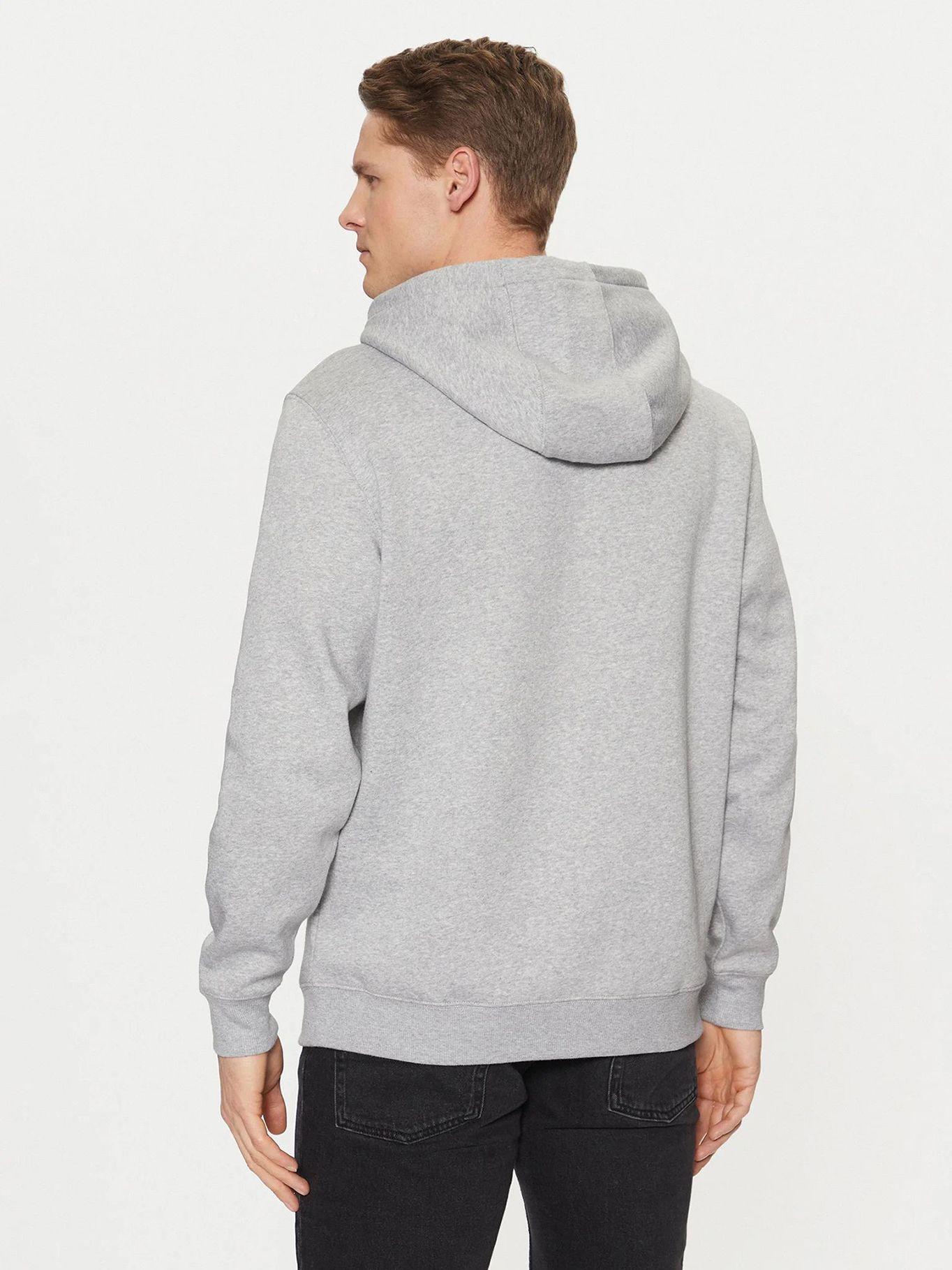 Polerón Hoodie Solid Logo P6N Gris Tommy Jeans-2