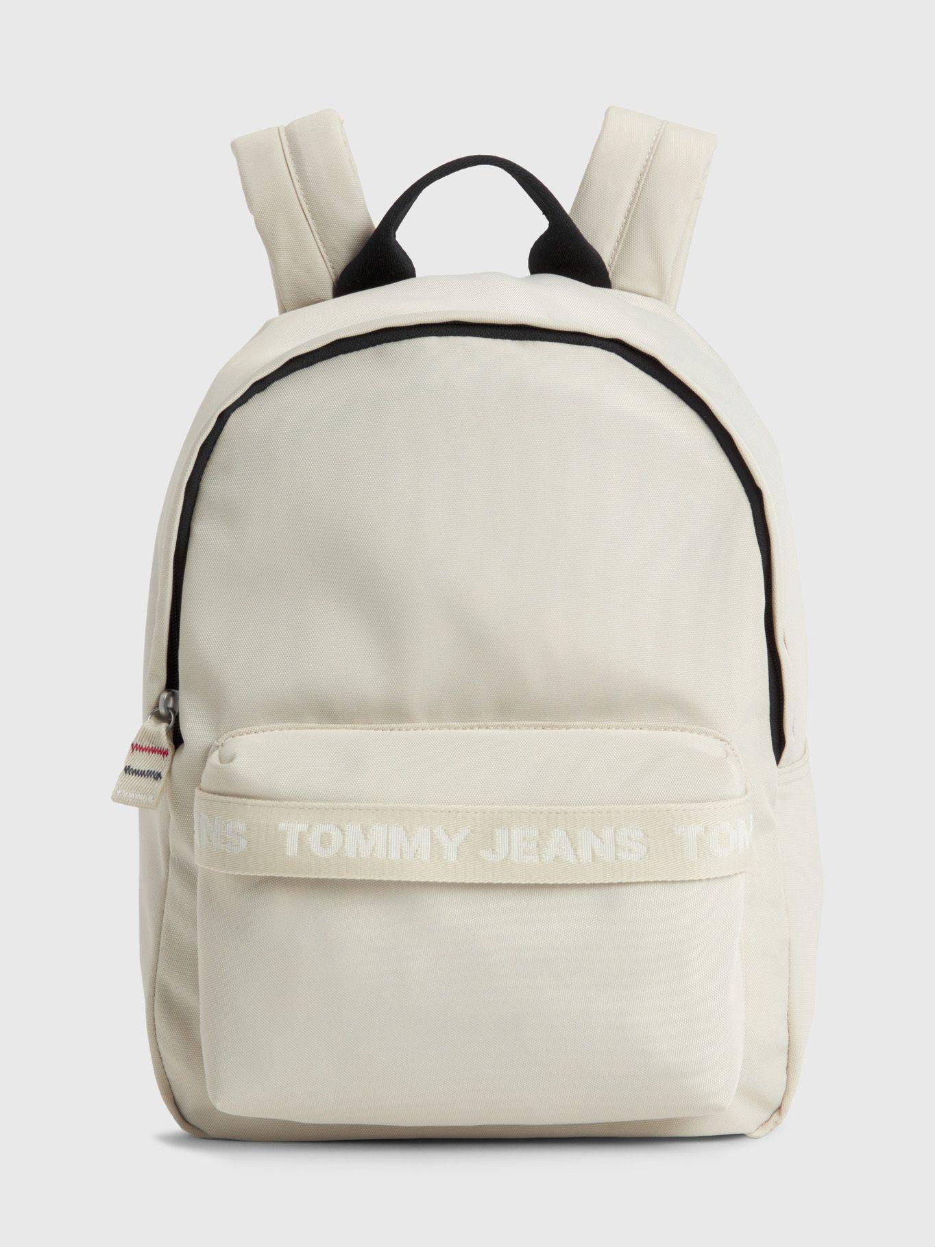 Mochila Essential Con Inscripción Beige Tommy Hilfiger-0