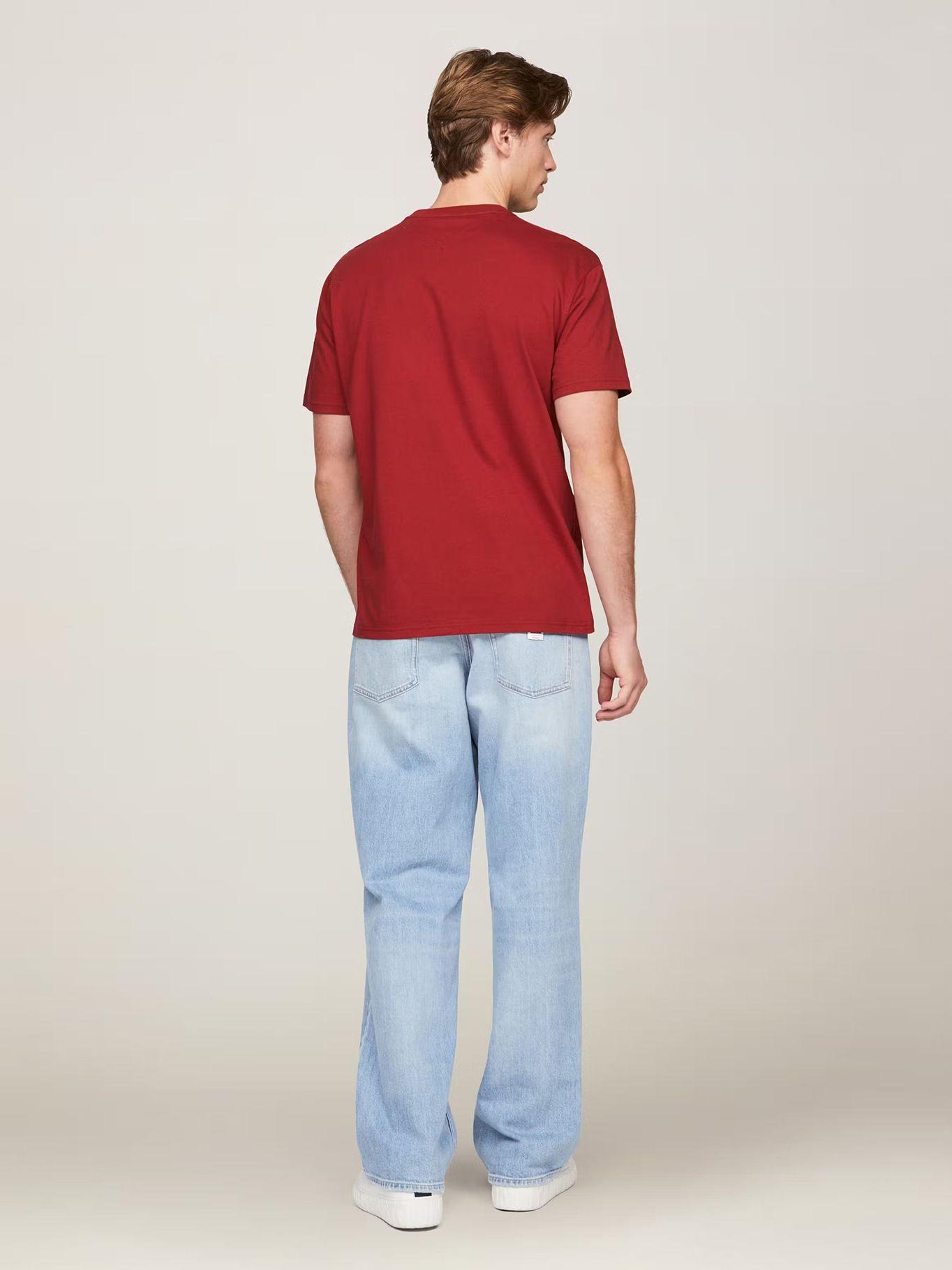 Polera Gold Signature Regular Fit Rojo Tommy Hilfiger-2