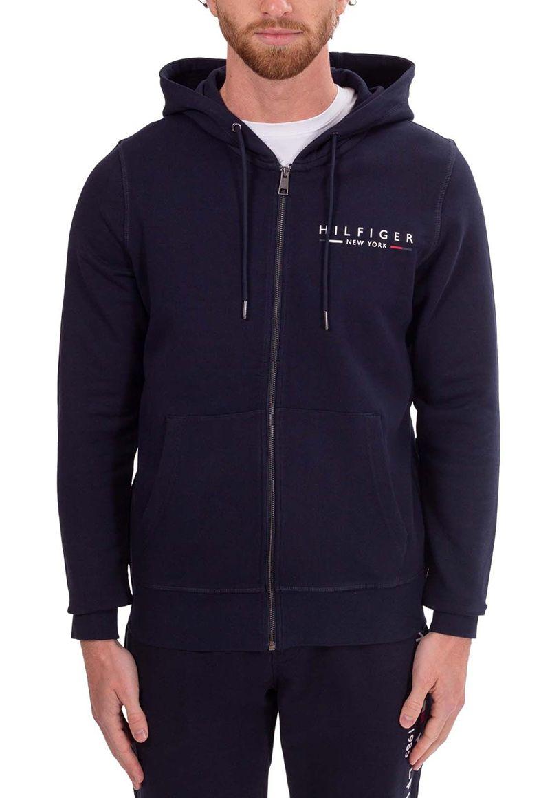 Polerón Hoodie Con Cierre New York Azul Tommy Hilfiger-0