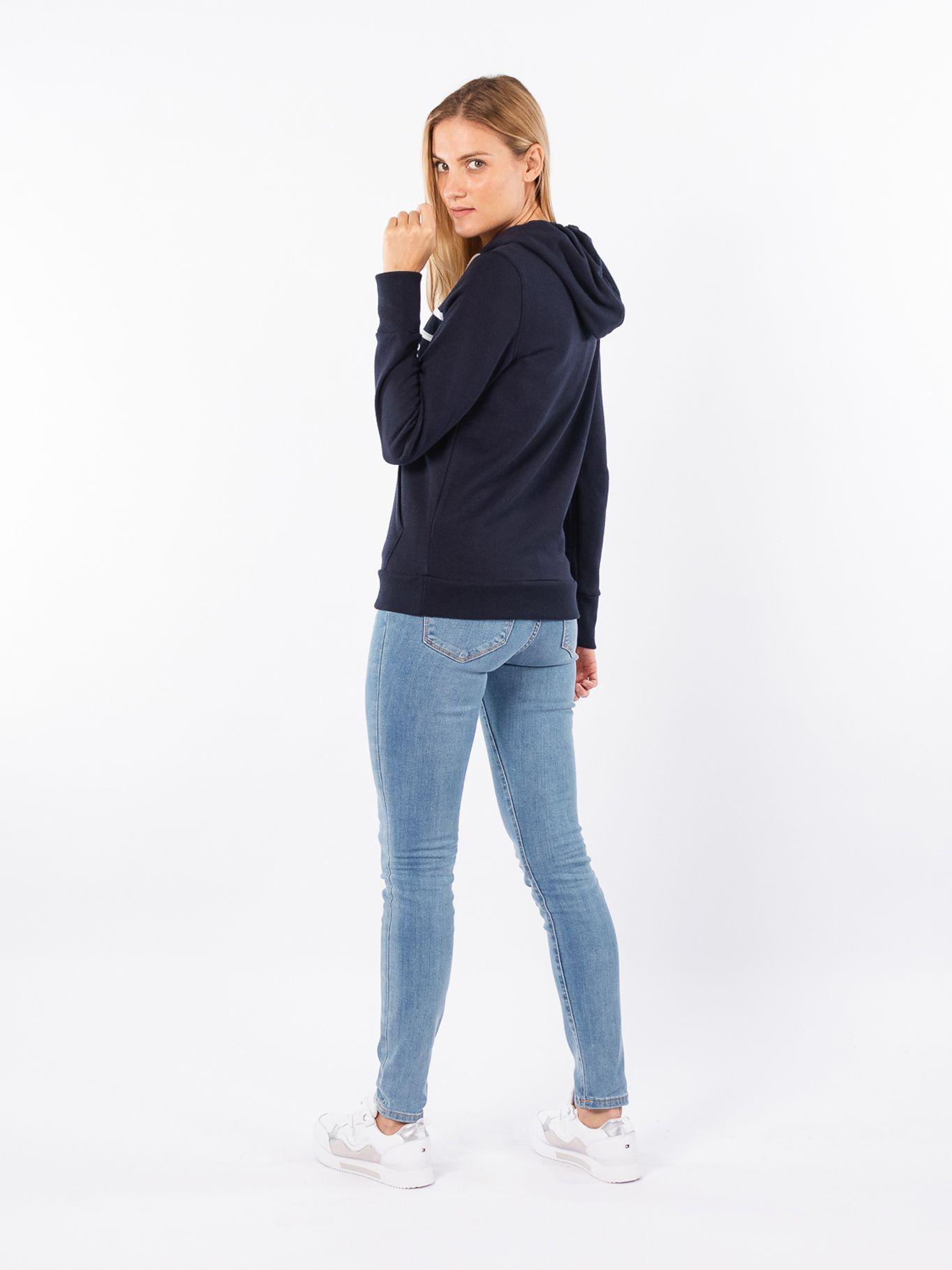 Polerón Hoodie Logo Essential Azul Tommy Hilfiger-1