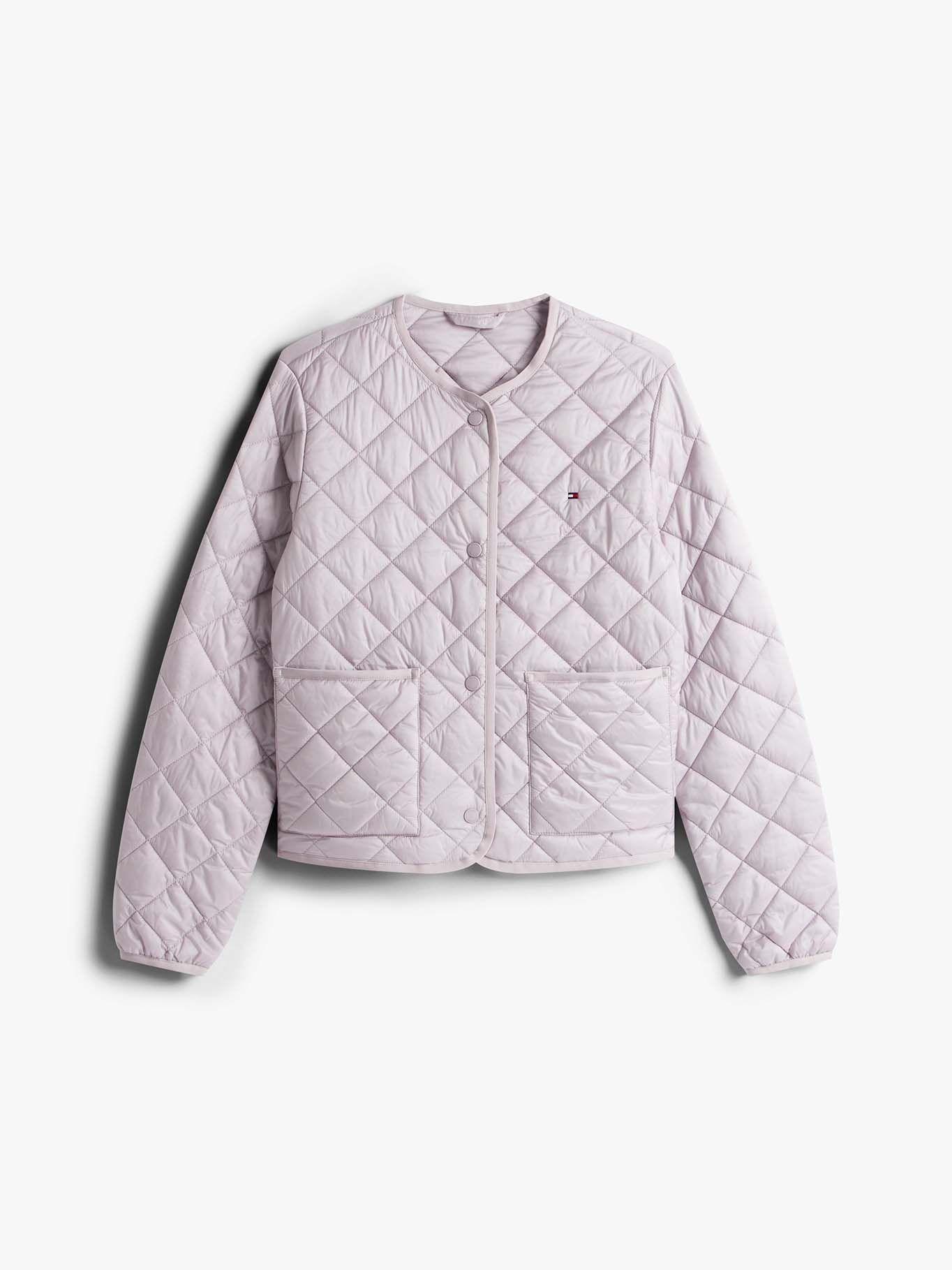 Chaqueta Acolchada Ligera Lila Tommy Hilfiger-4