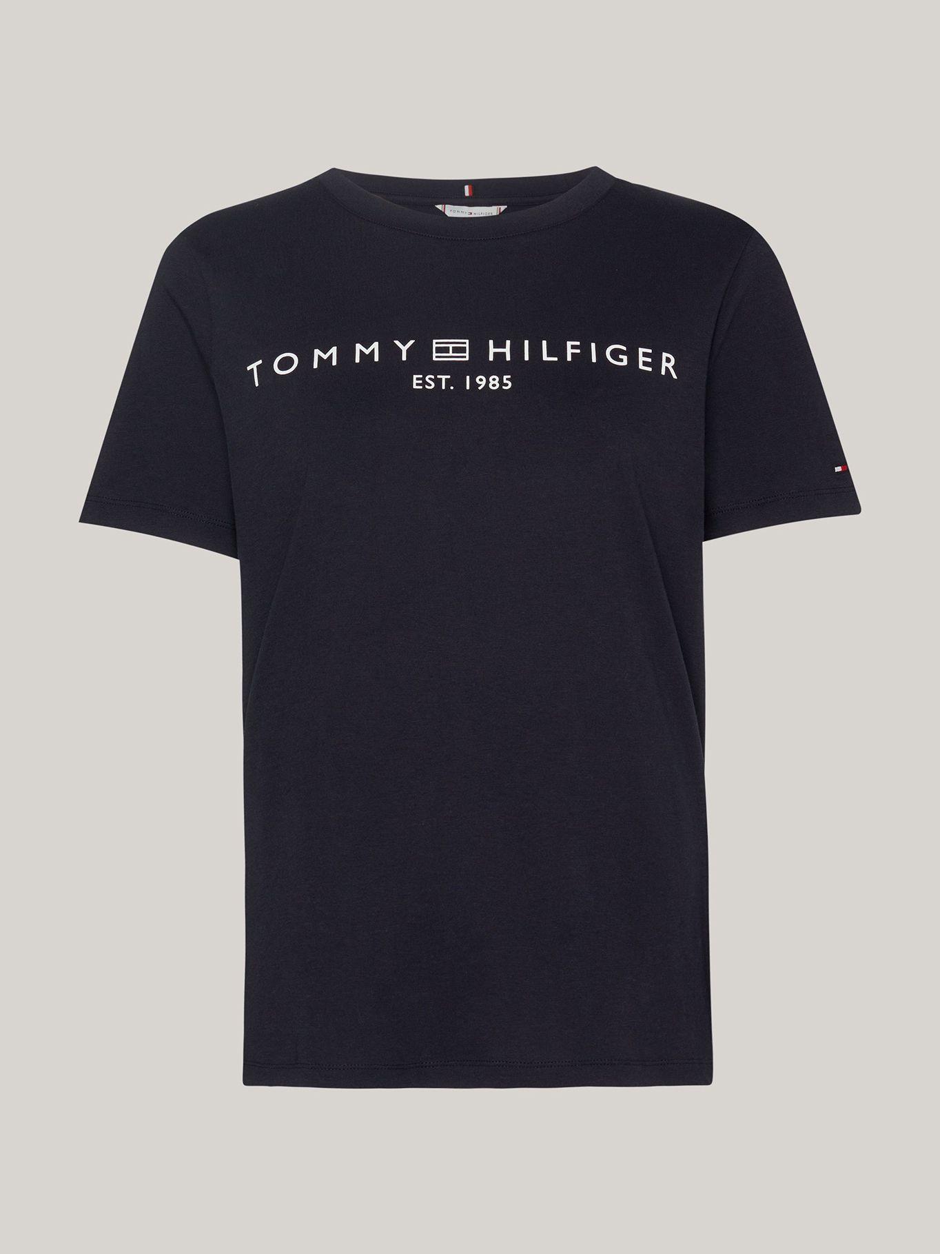 Polera Signature Logo 5WD Azul Tommy Hilfiger-4