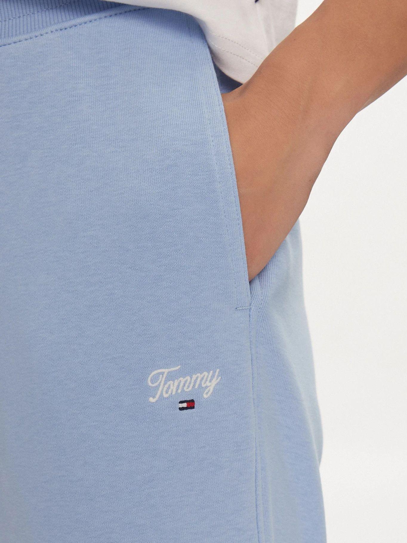 Joggers Relaxed Con Logo Celeste Tommy Jeans-3