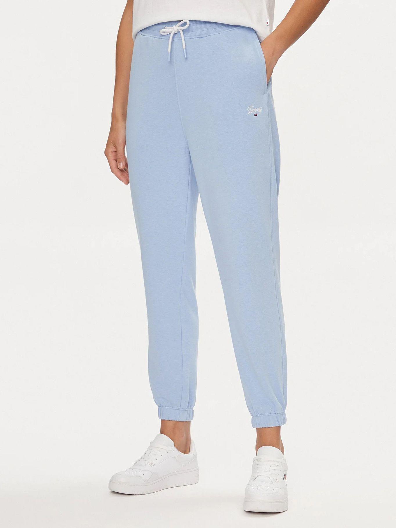 Joggers Relaxed Con Logo Celeste Tommy Jeans-1