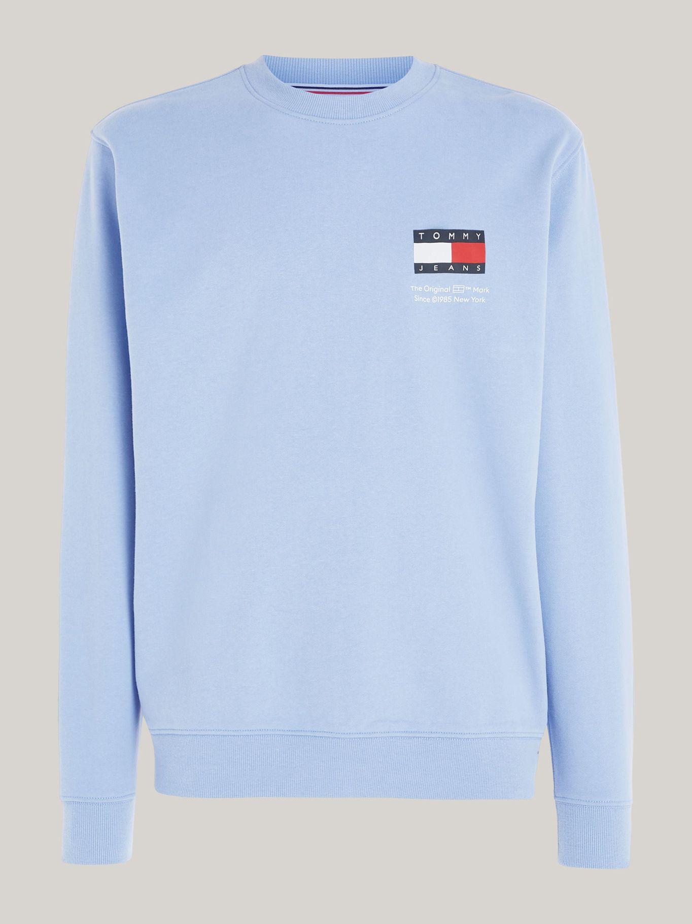 Polerón Con Logo Flag Celeste Tommy Jeans-4